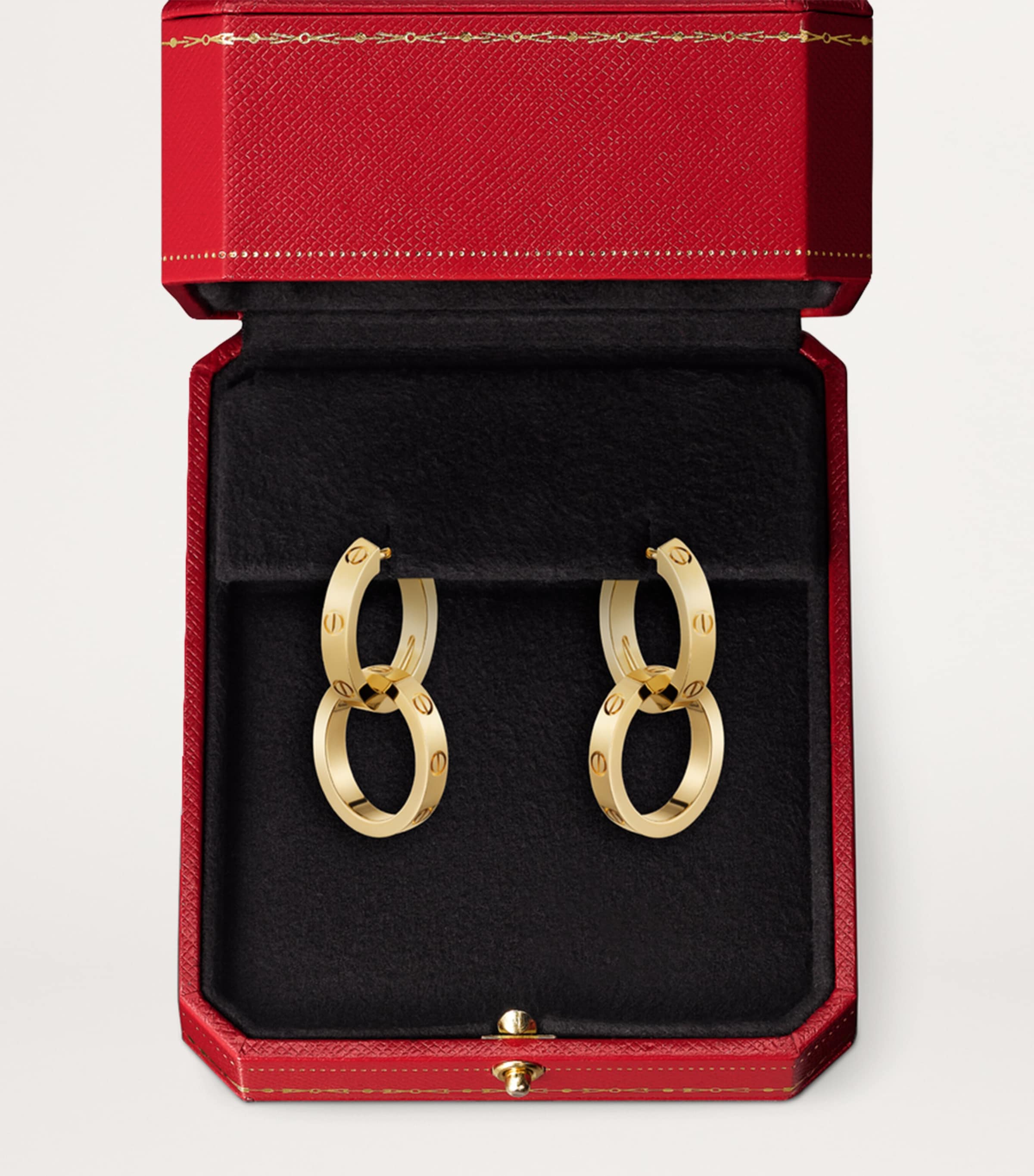 Cartier Yellow Gold LOVE Double Hoop Earrings Yellow Gold Image 3