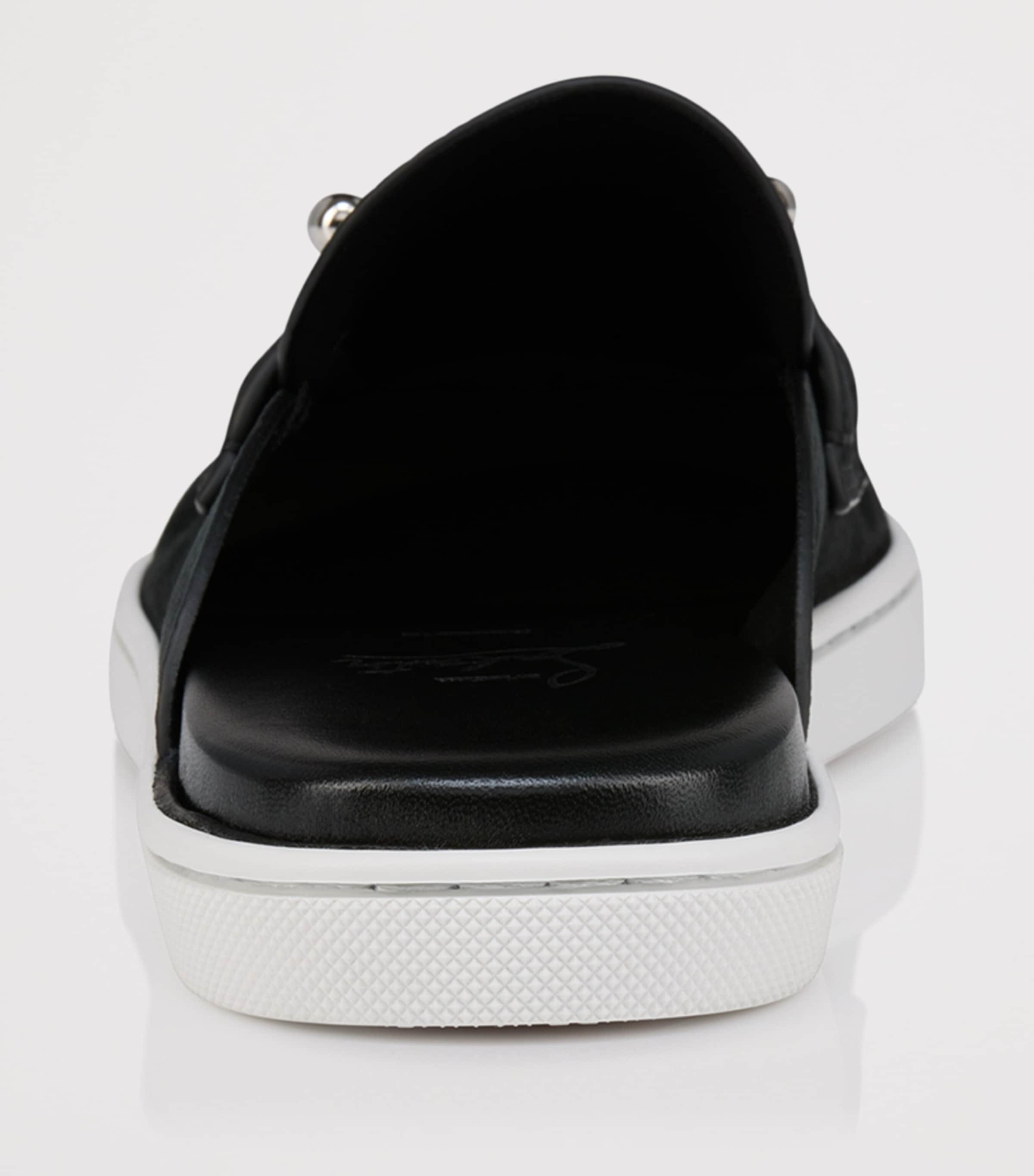 Christian Louboutin Chanme Donna Flat Leather Mules Image 4