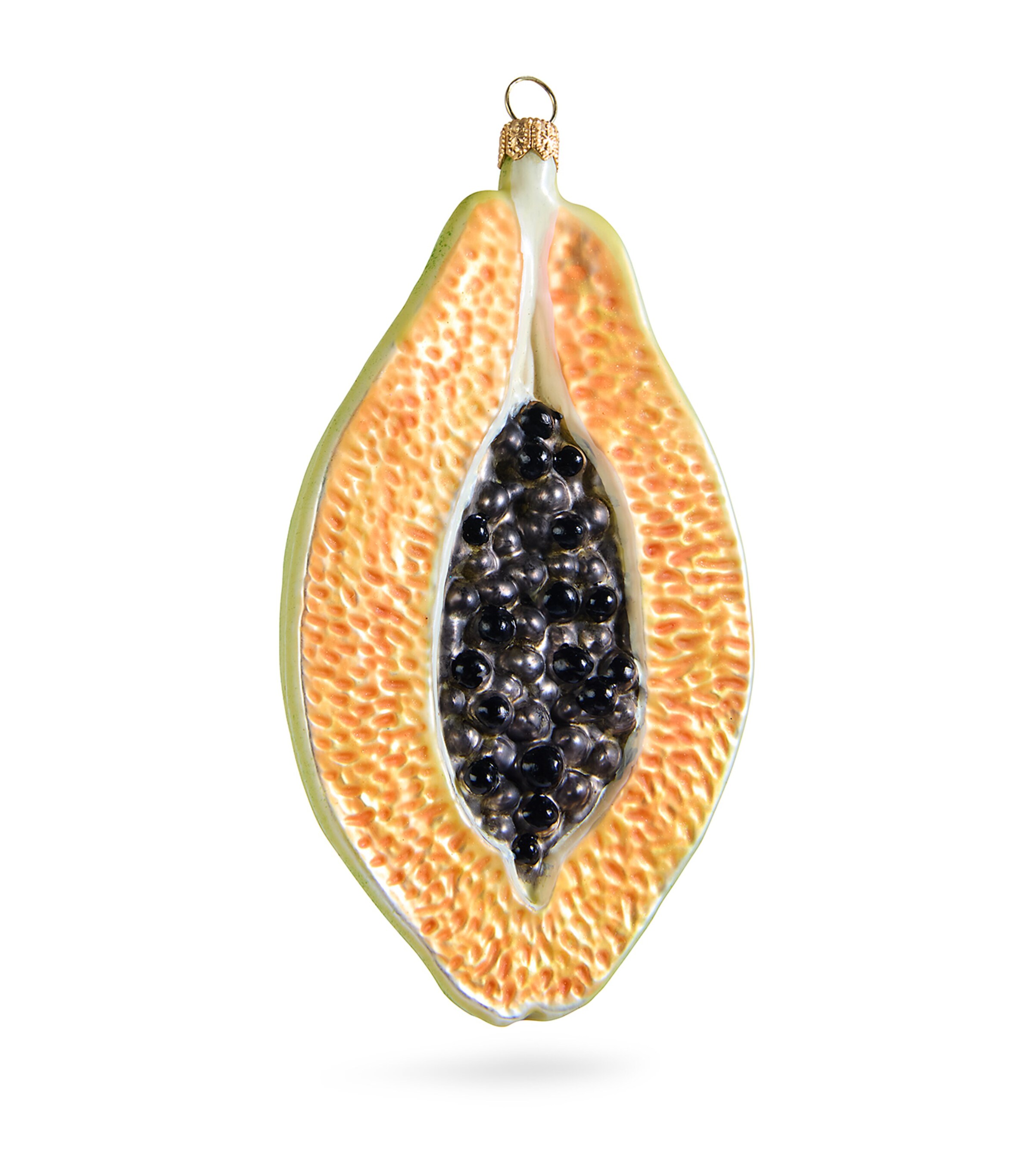 Harrods Glass Papaya Tree Decoration | Christmas | Designers | Harrods | Decorations | Baubles