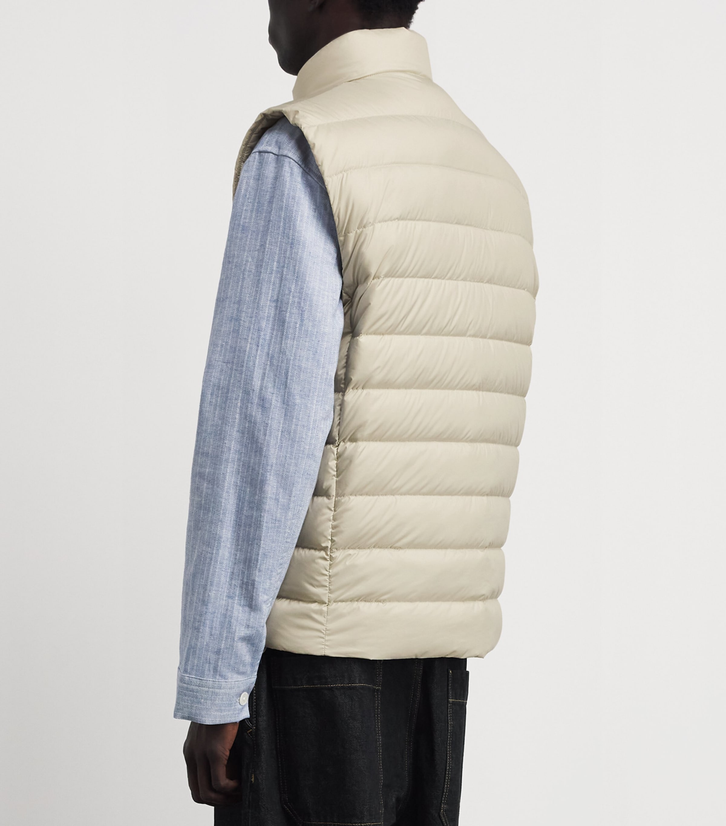 Polo Ralph Lauren Mens Packable Down Coldon Gilet Basic Sand Image 5