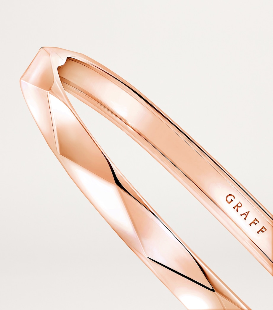 Rose Gold Laurence Graff Signature Bangle ROSE GOLD Image 3