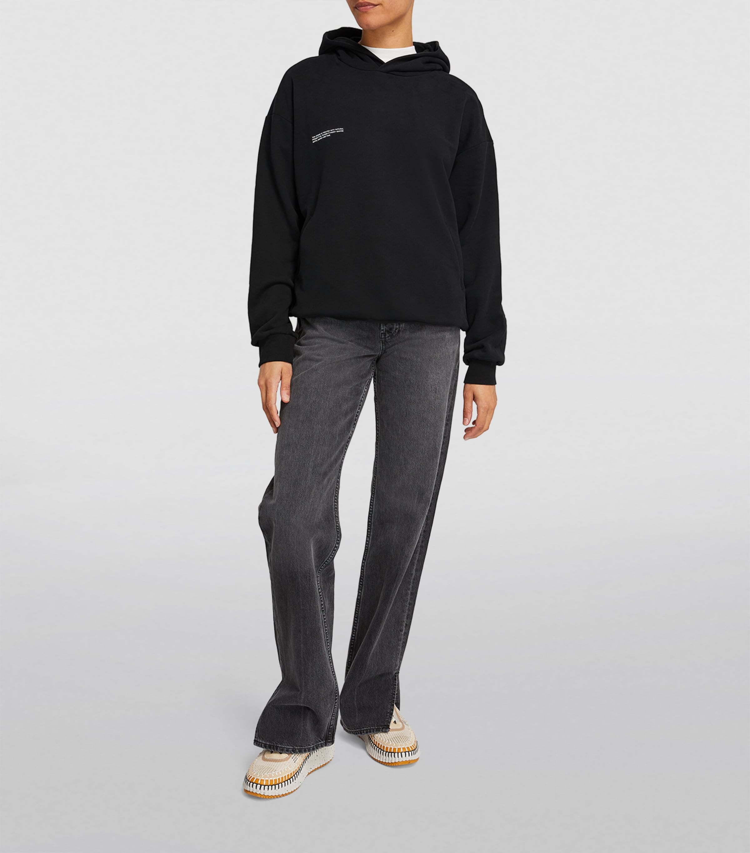 Organic Cotton 365 Hoodie 9868 BLACK Image 2