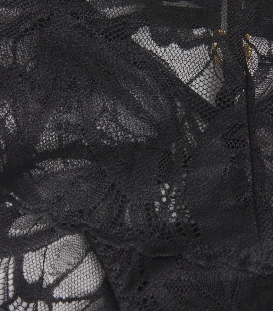 Lace After Hours Cheeky Briefs BLACK Image 4