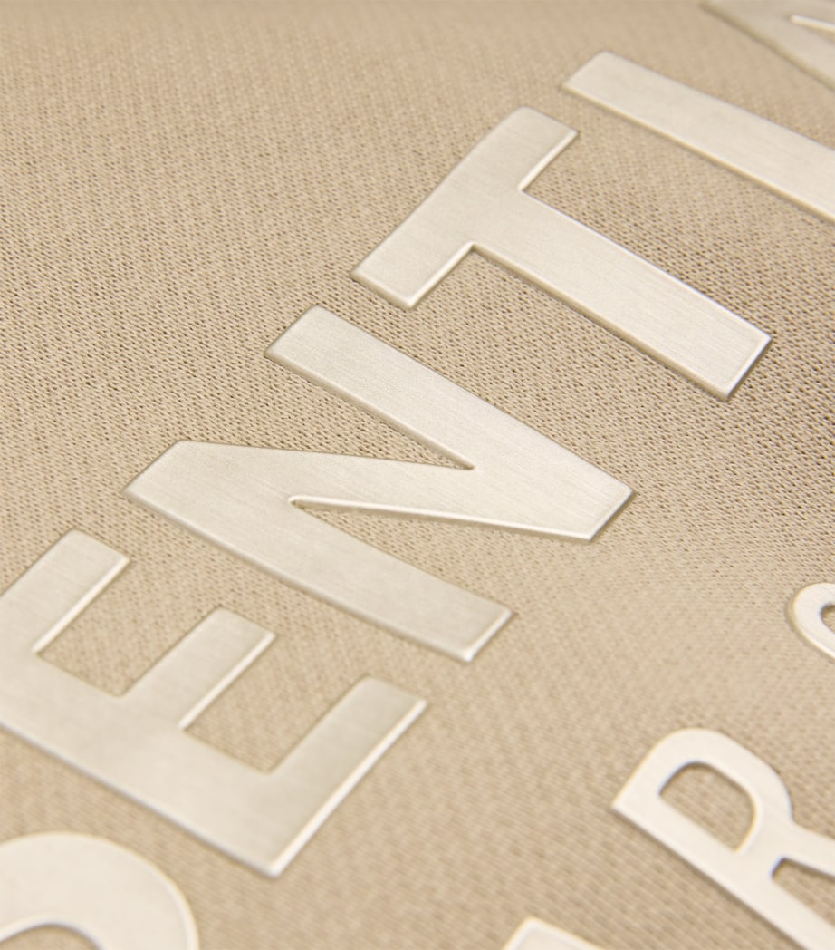 Cotton-Blend Logo Hoodie ABBEY STONE Image 5