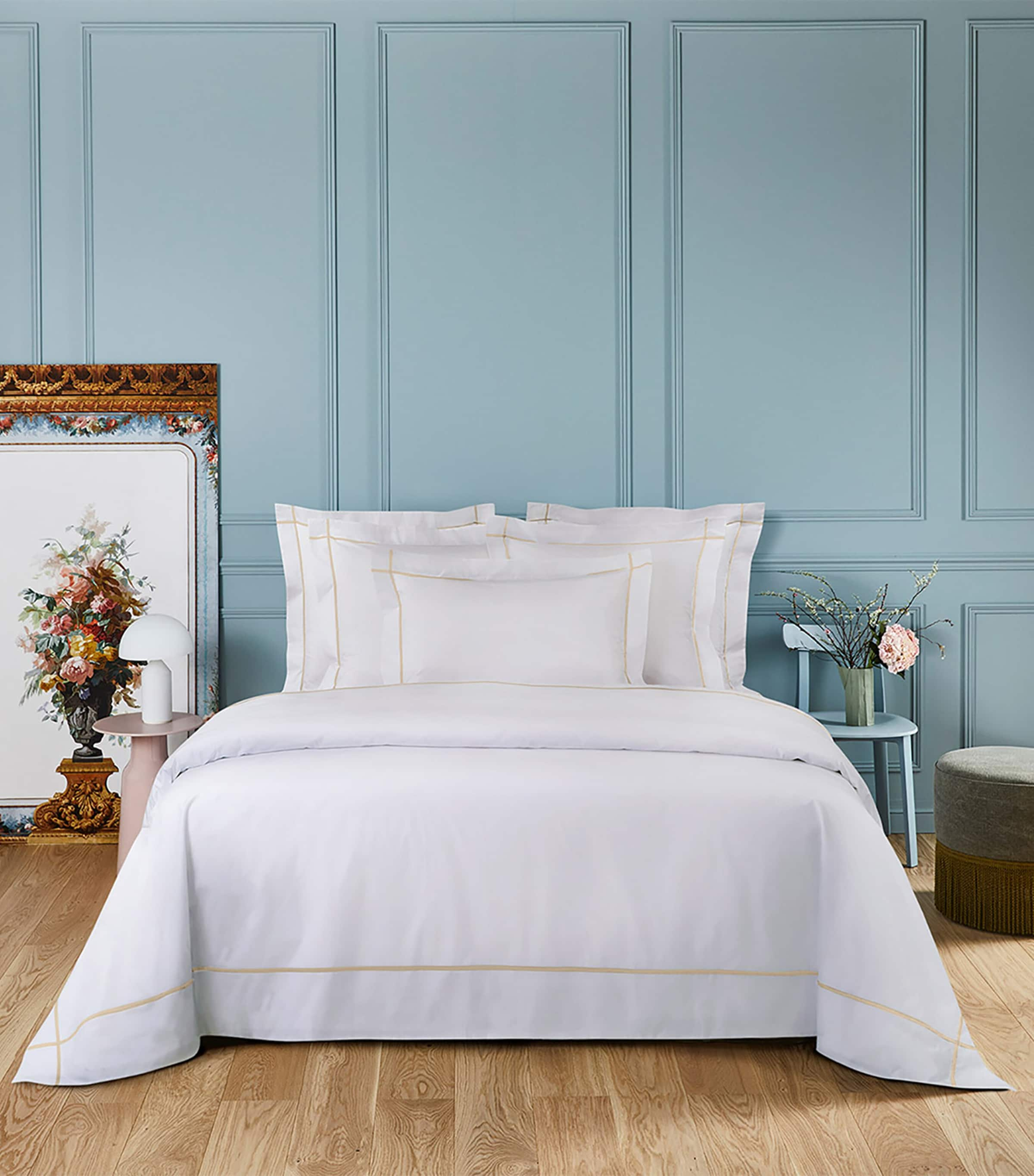 Yves Delorme Athena King Duvet Cover In White