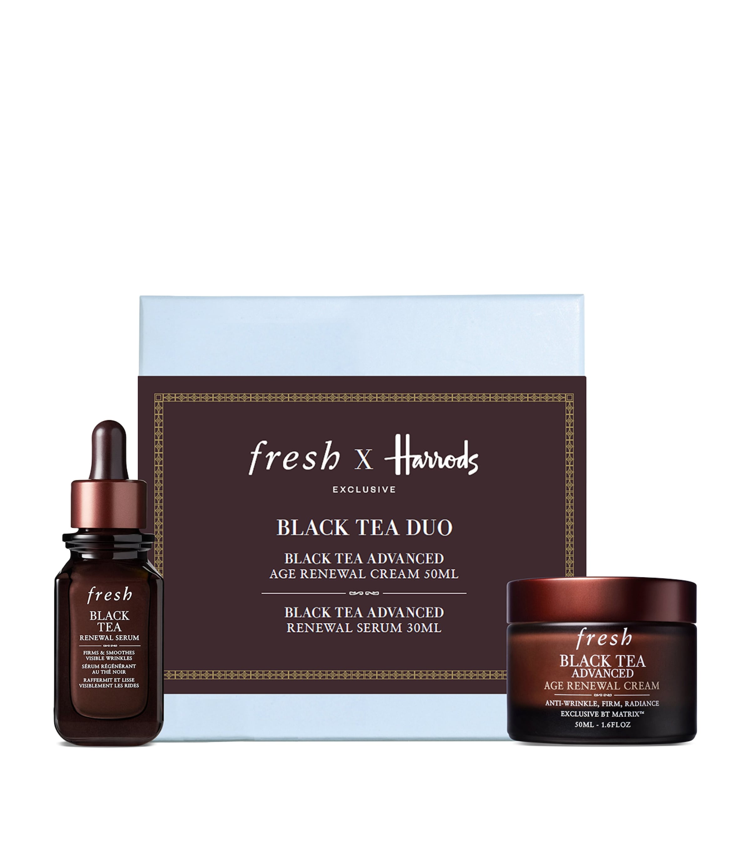 Fresh X Harrods Black Tea Duo Gift Set In Brown