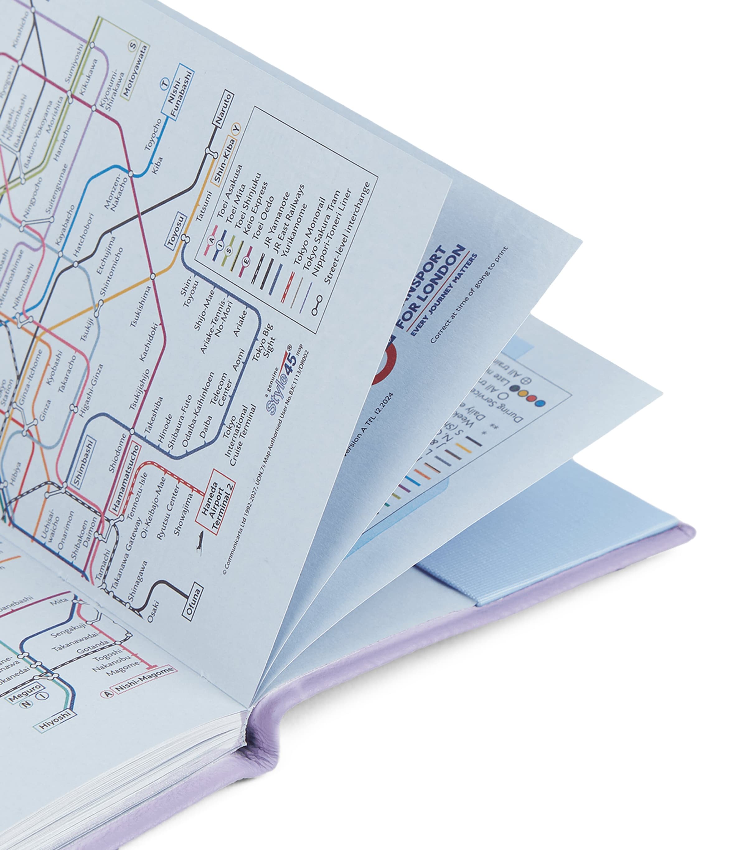 Panama Leather Weekly Diary 2026 LILAC Image 7