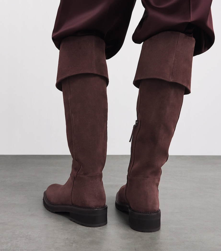 Suede Knee-High Boots MOSTO Image 2