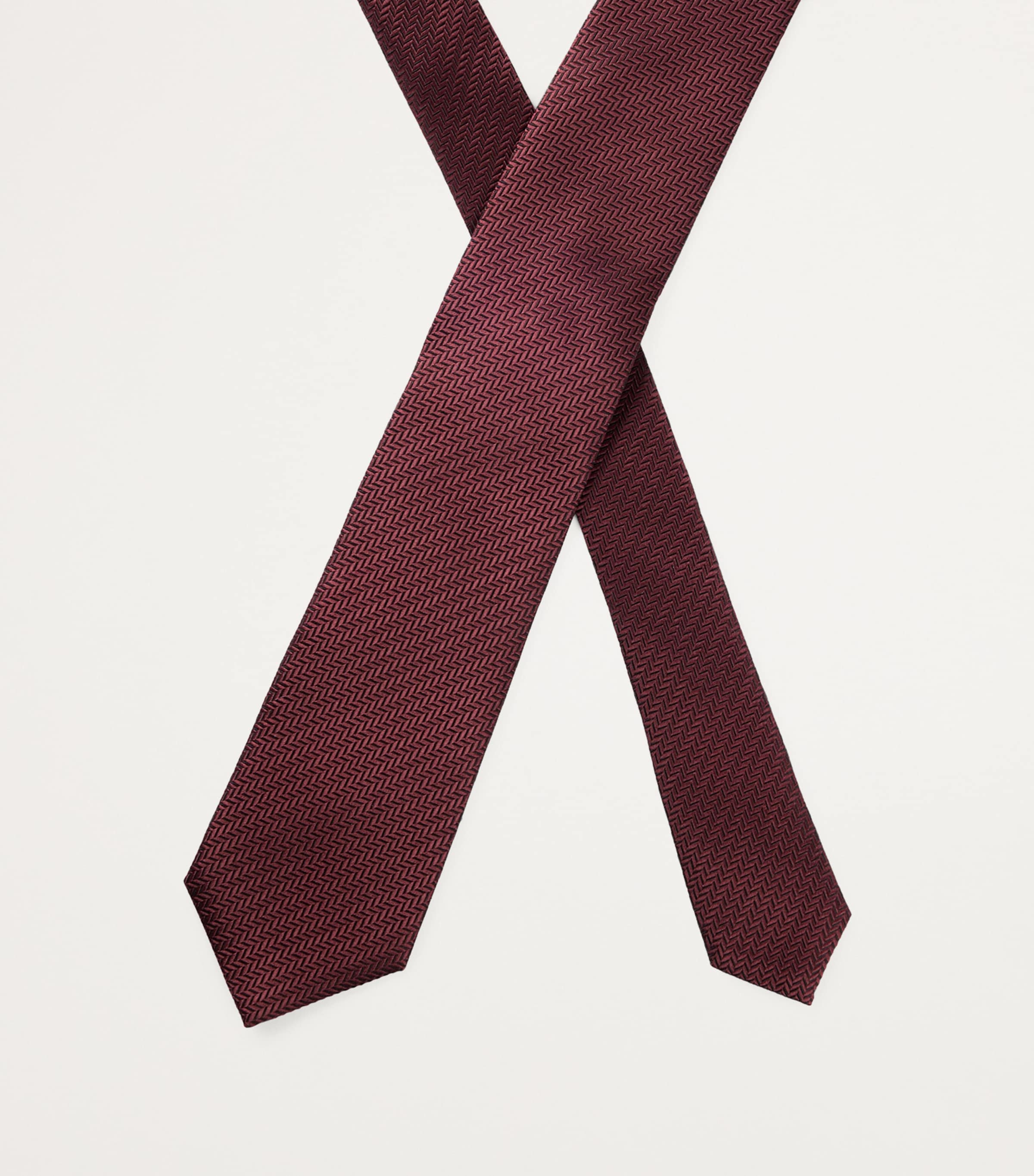 Italian Silk Chevron Tie 505 Image 4