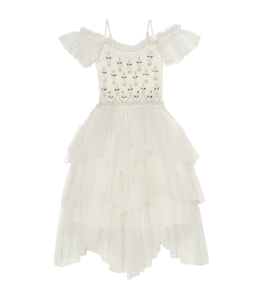 Tulle Embellished Calliope Dress (12 Years) MILK Image 1