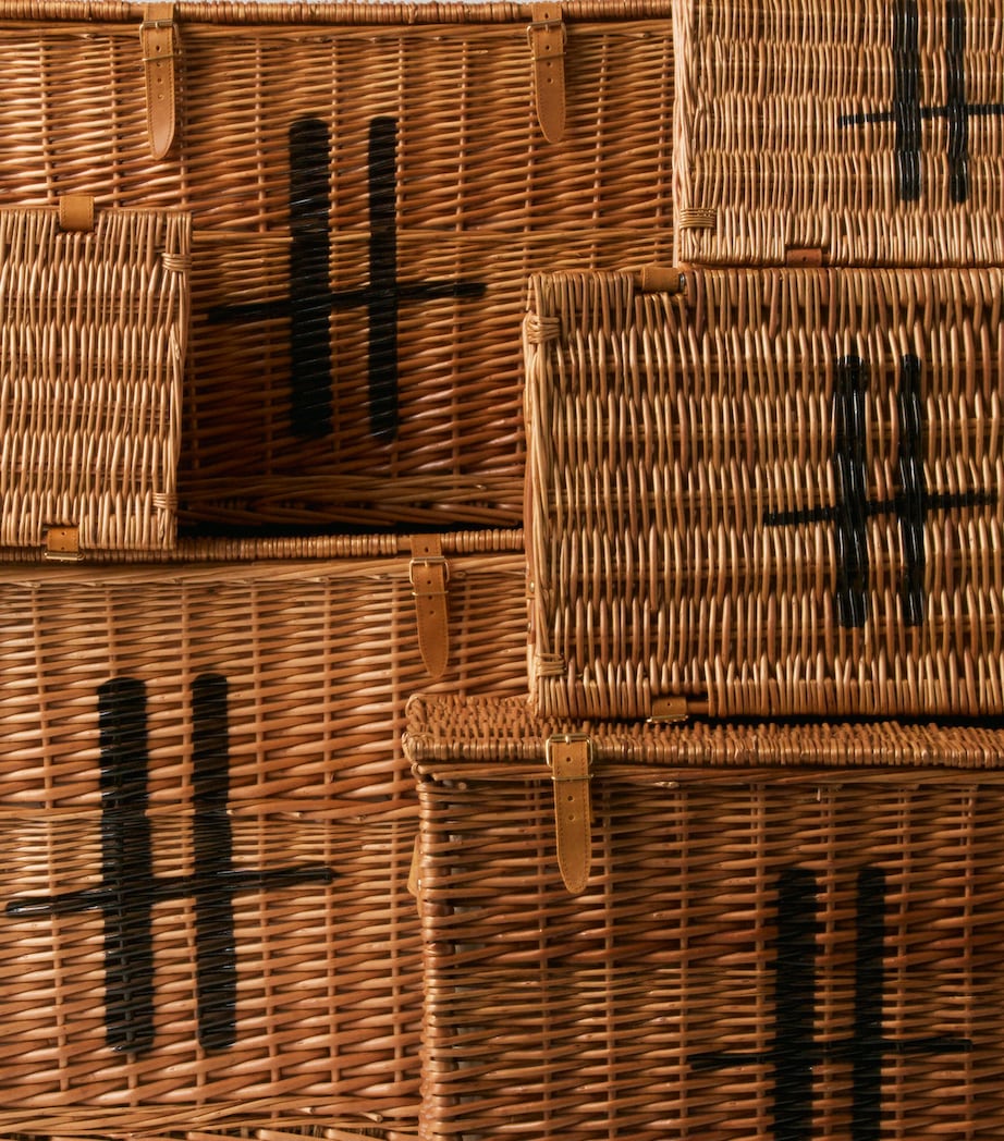 Harrods Wicker Basket (XXL) Image 4