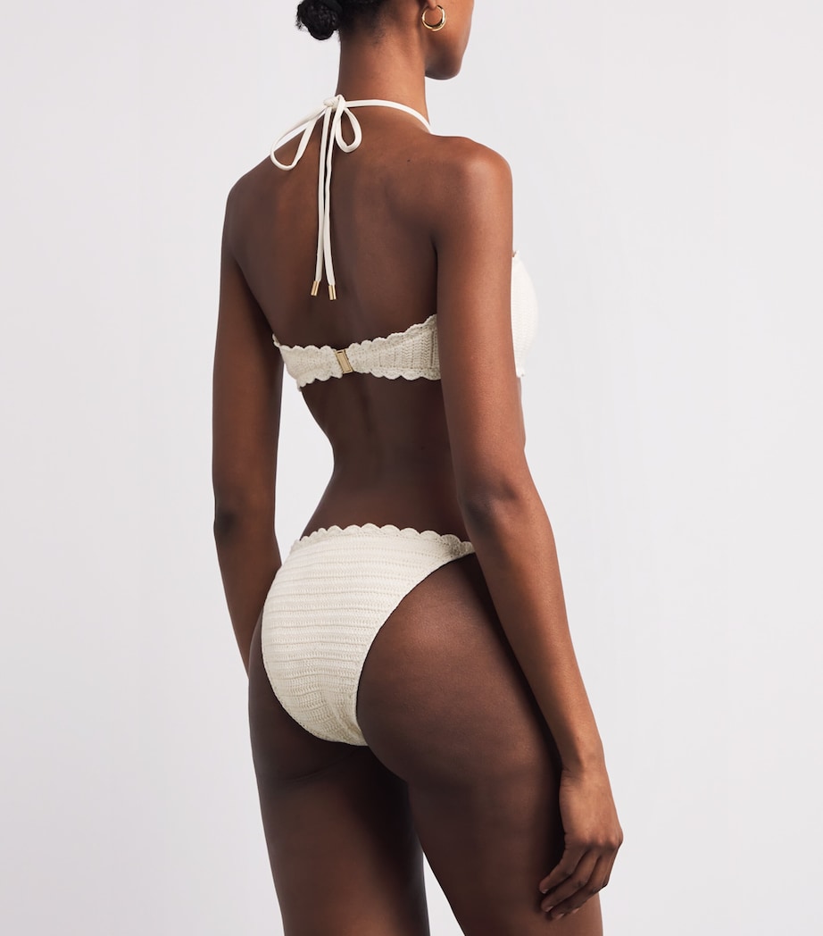 Crochet Awaken Bikini CREAMCRM Image 3