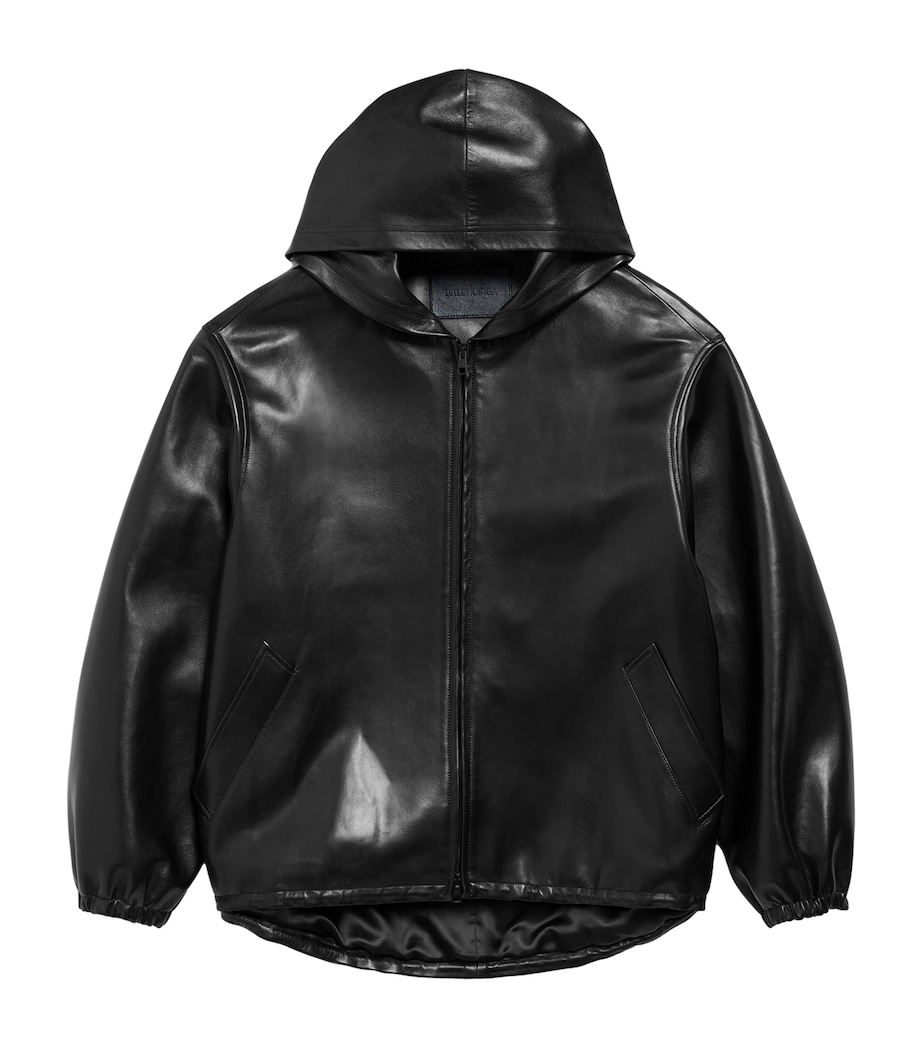 Balenciaga Womens Lambskin Hoodie Image 1