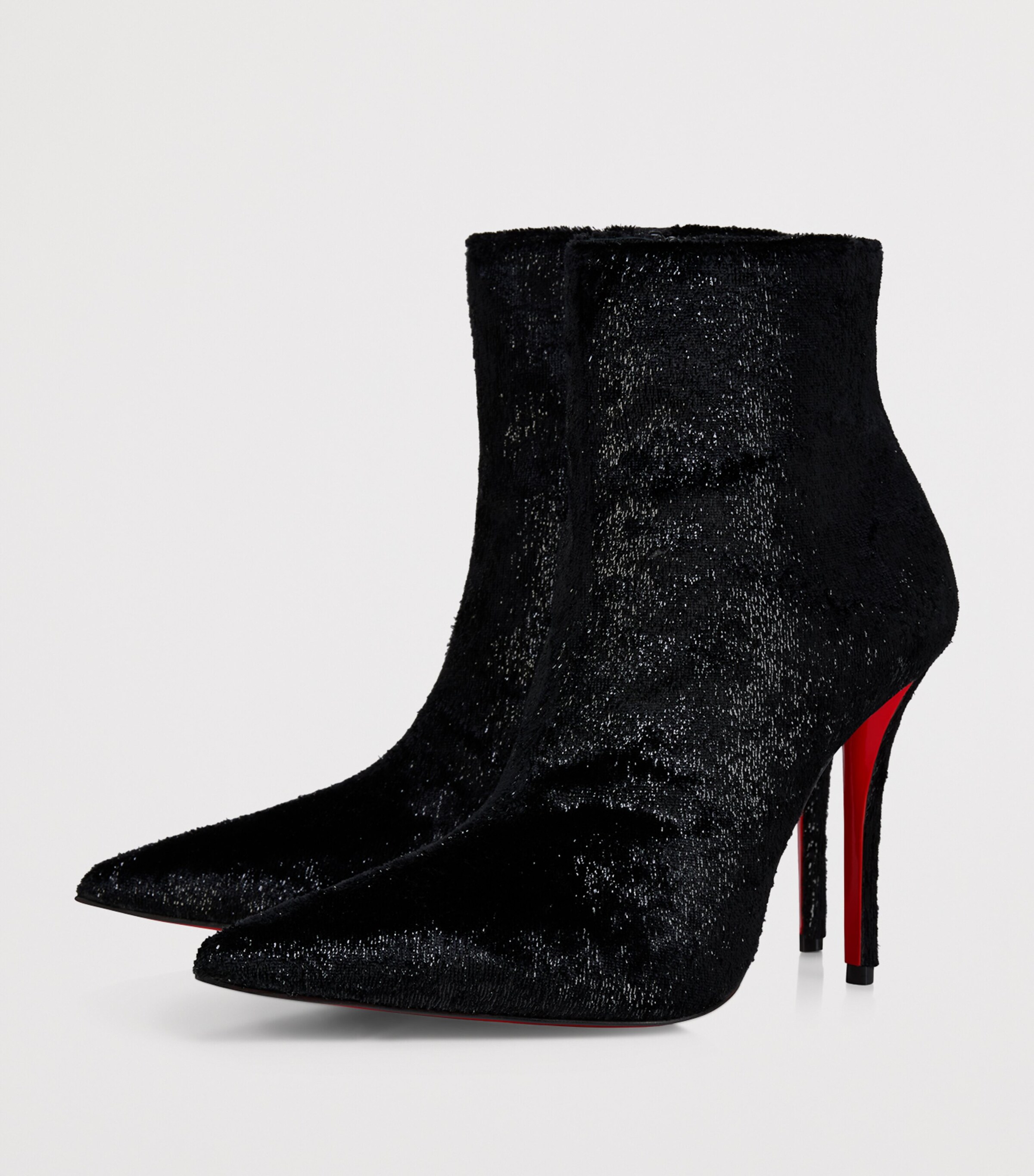 Christian Louboutin Miss Z Booty Velluto Gloss Ankle Boots 100 Image 3