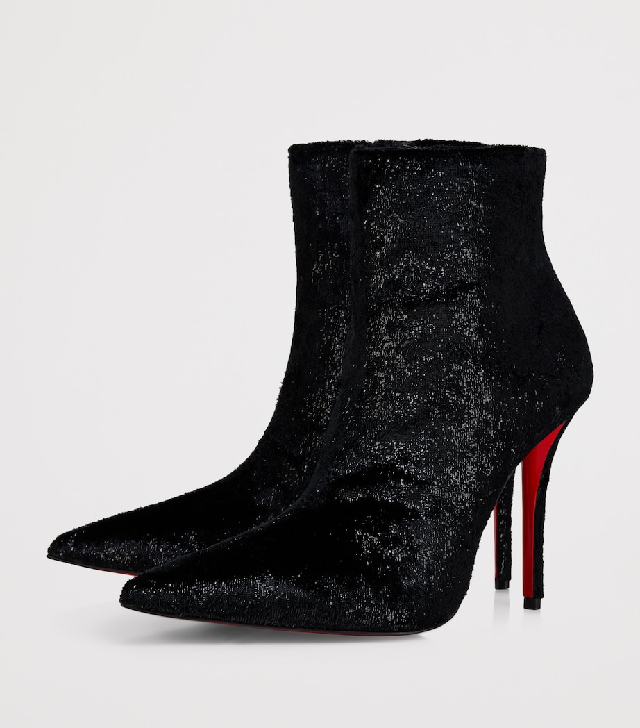 Christian Louboutin Miss Z Booty Velluto Gloss Ankle Boots 100 Image 3