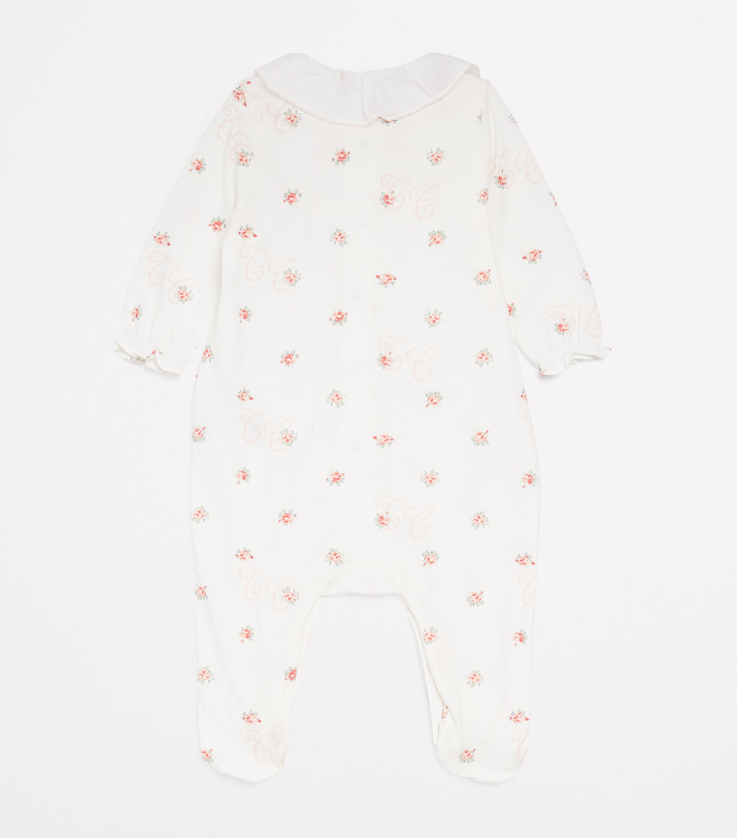 Tartine et Chocolat Cotton Floral All-In-One (0-24 Months) Blanc Image 2