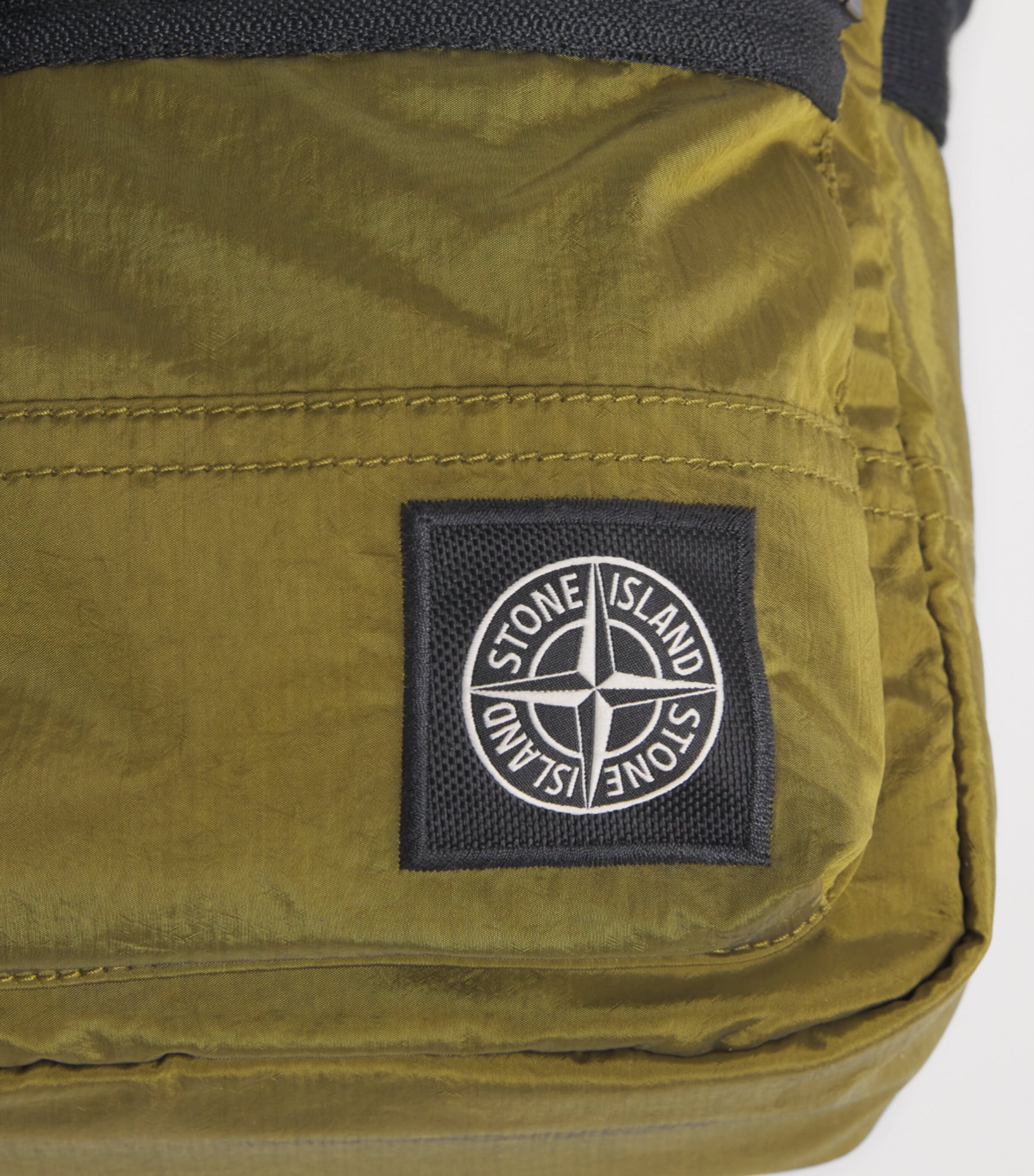 Stone Island Coated-Nylon Logo Cross-Body Bag Image 6