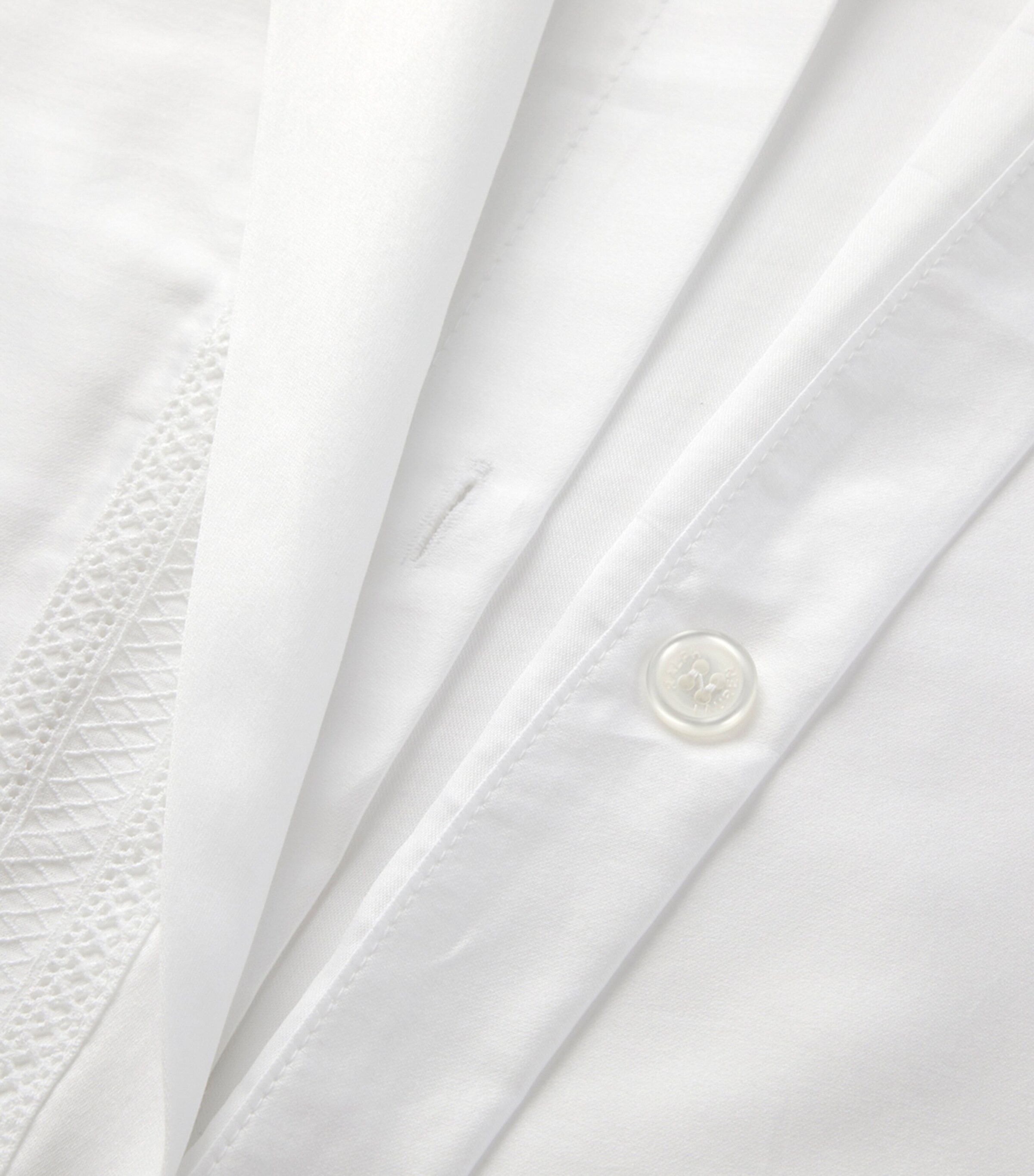 Ralph Lauren Home Cotton Sateen Alistair King Duvet Cover (240cm x 220cm) White Image 4