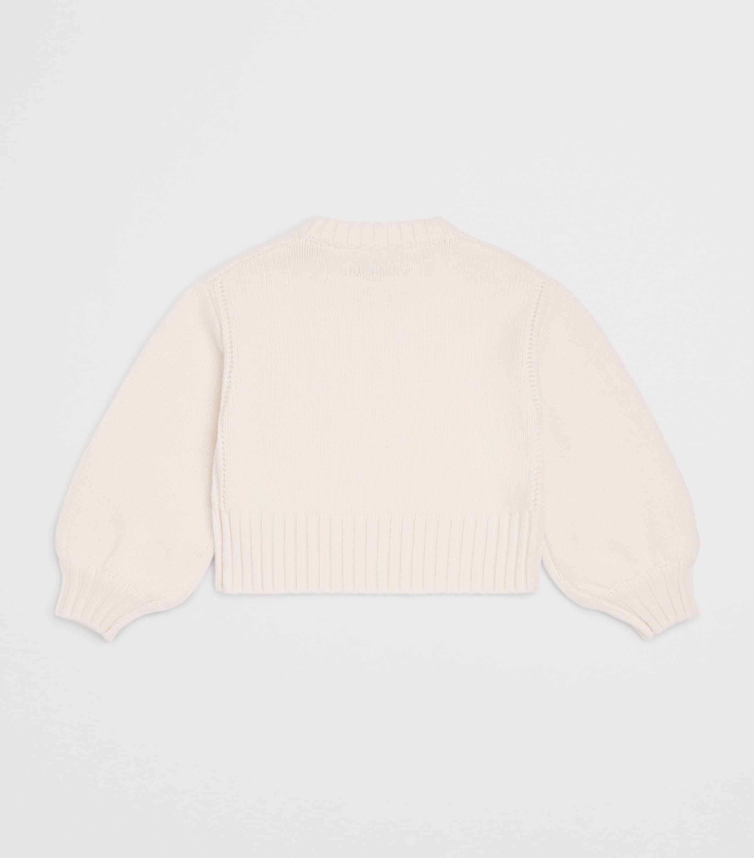 Givenchy Kids Cotton-Cashmere Floral Embroidered Sweater (5-12+ Years) Image 2