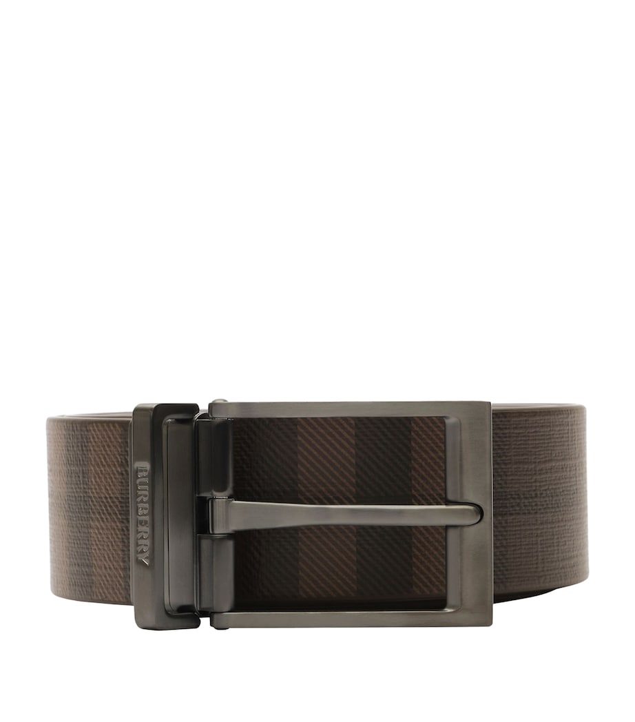 Burberry Leather Reversible Belt Dark Brown Image 1