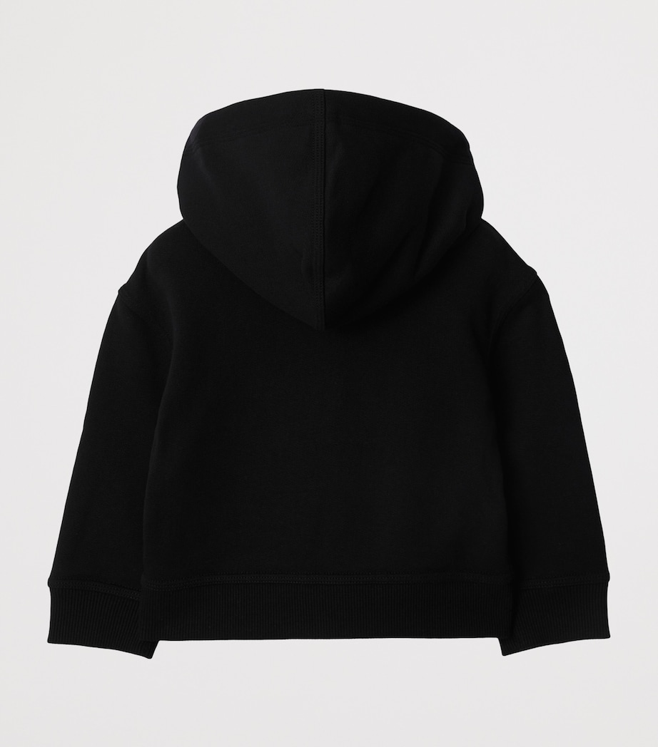 Cotton EKD-Patch Hoodie (6-24 Months) BLACK Image 2