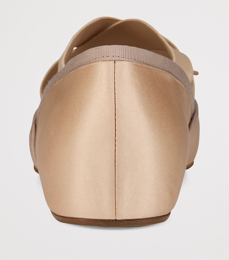 Cassiasticina Satin Ballet Flats N295 Image 5