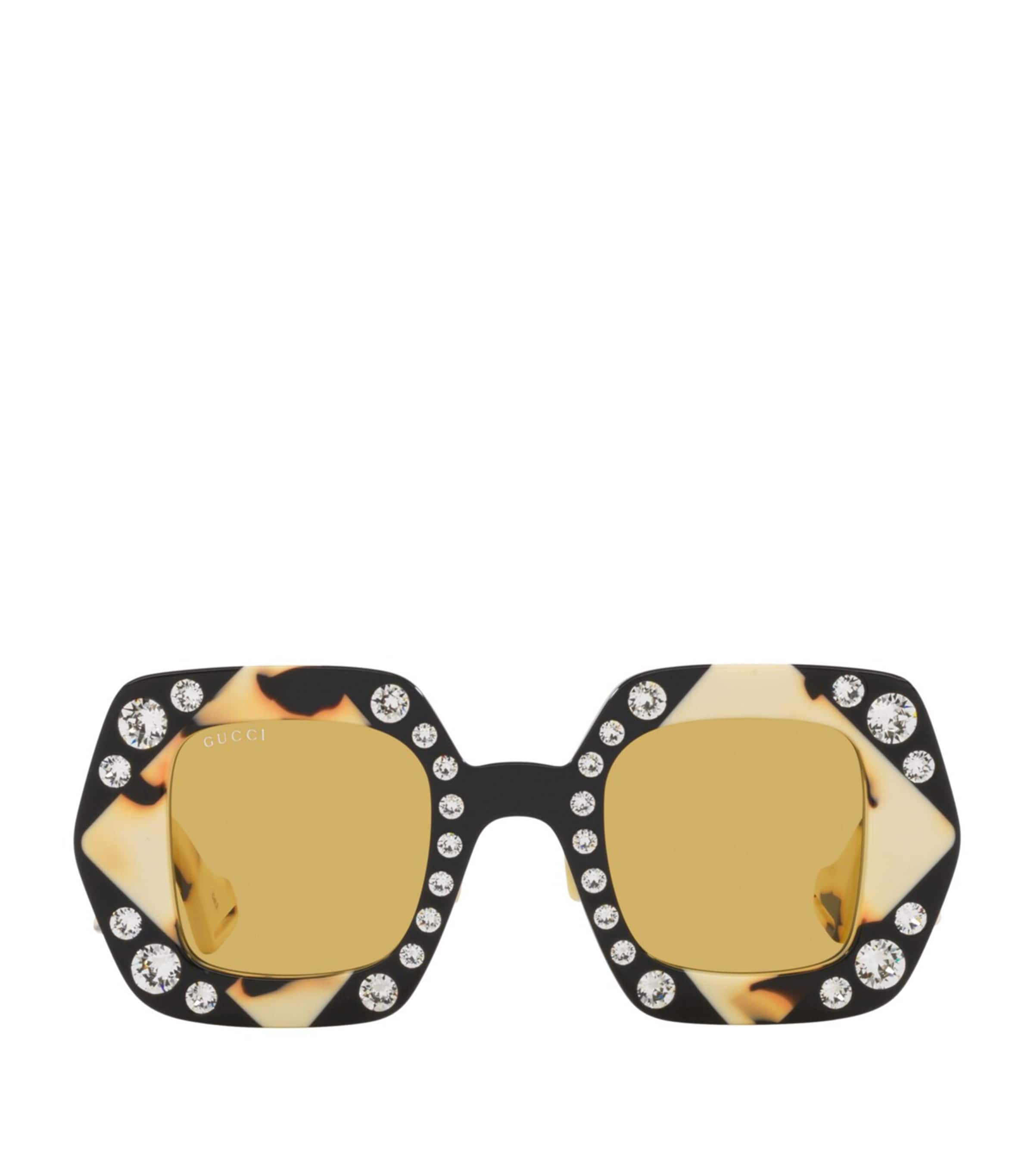 Gucci Acetate 0gc002005 Sunglasses In Black