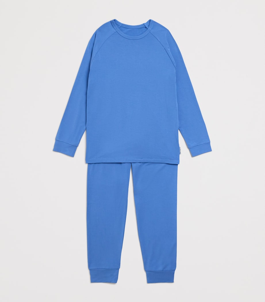 Bamboo Base Layer Set (6-8 Years) BLUE Image 3