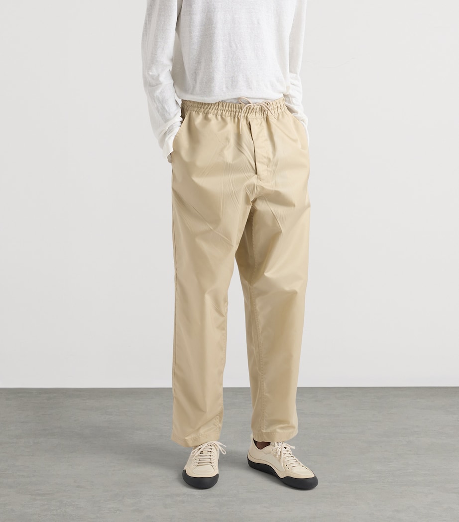 Prada Mens Re-Nylon Trousers Neutral Image 3