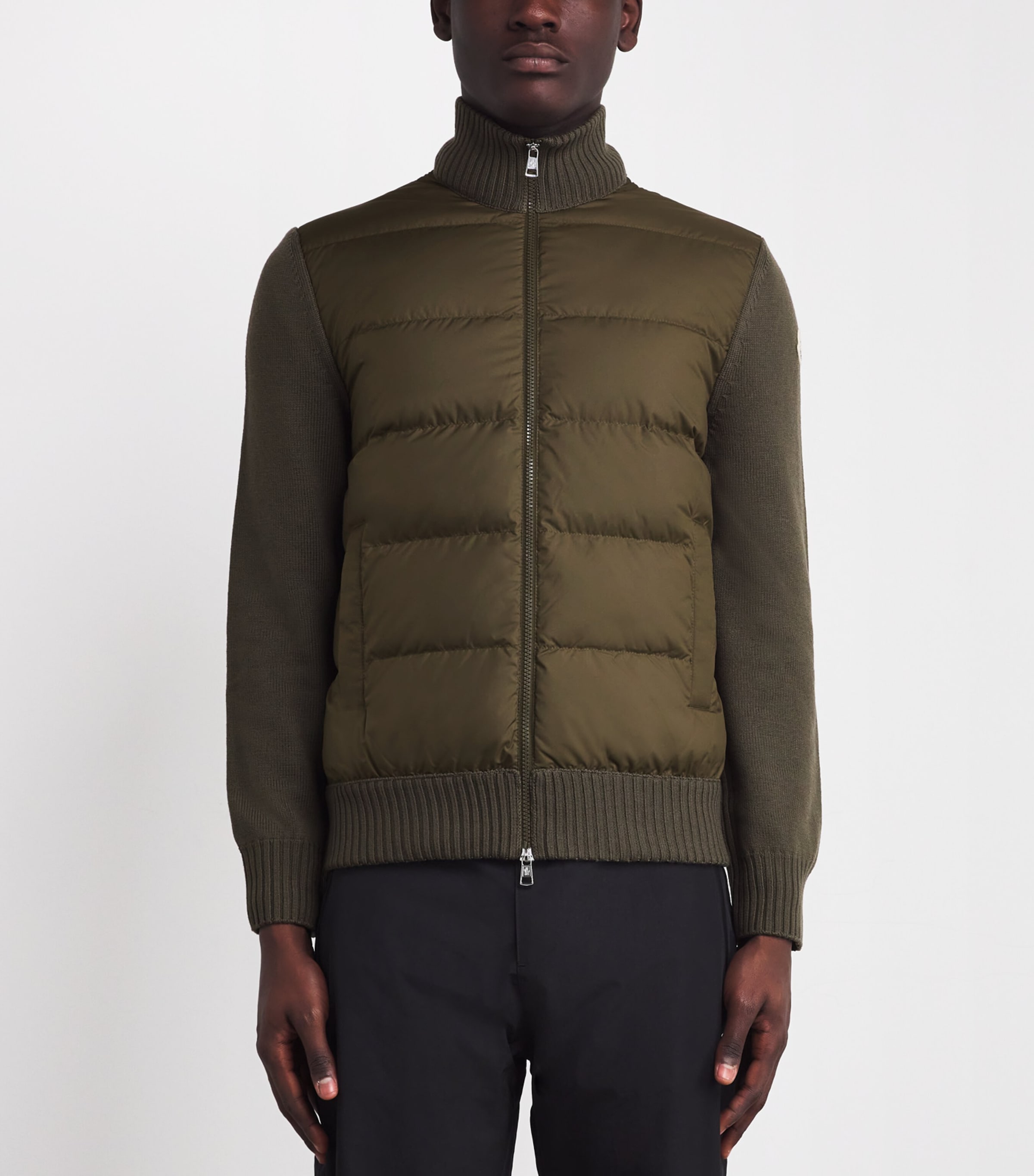 Cotton Down-Front Cardigan 824 Image 3