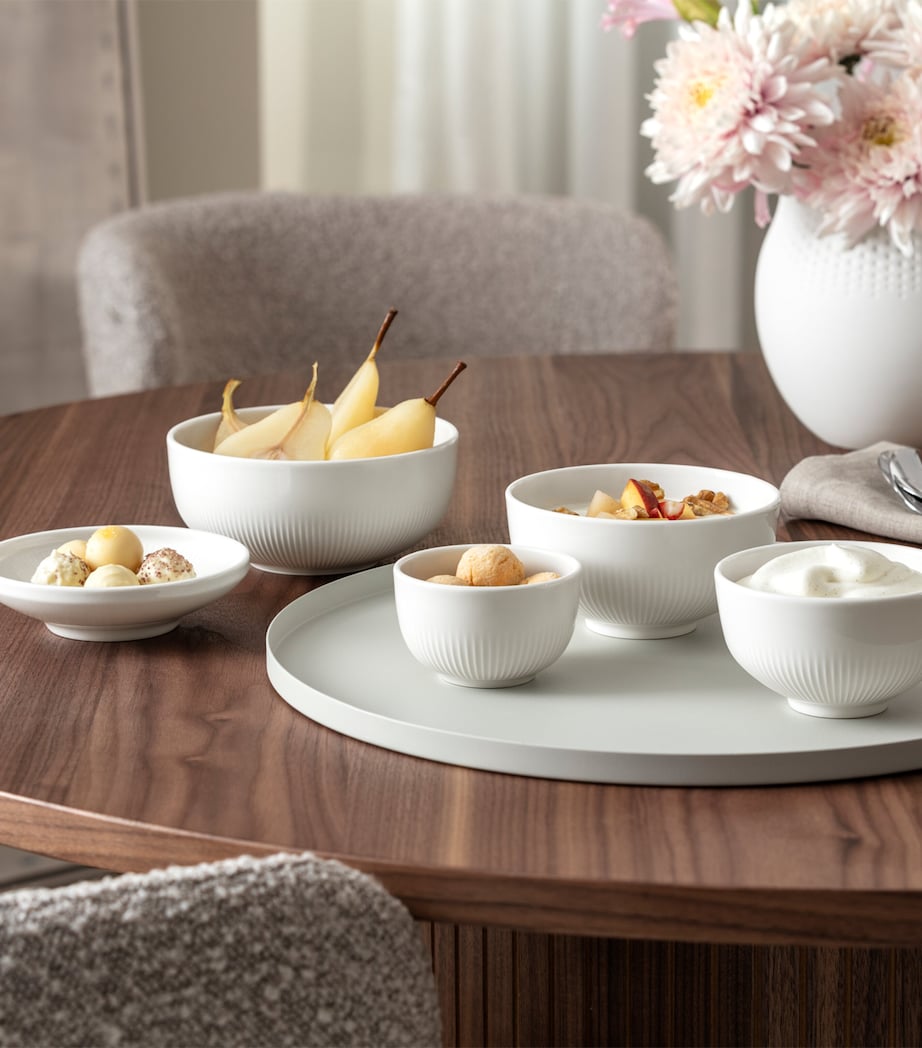 Porcelain Afina Bowl (15cm) WHITE Image 5