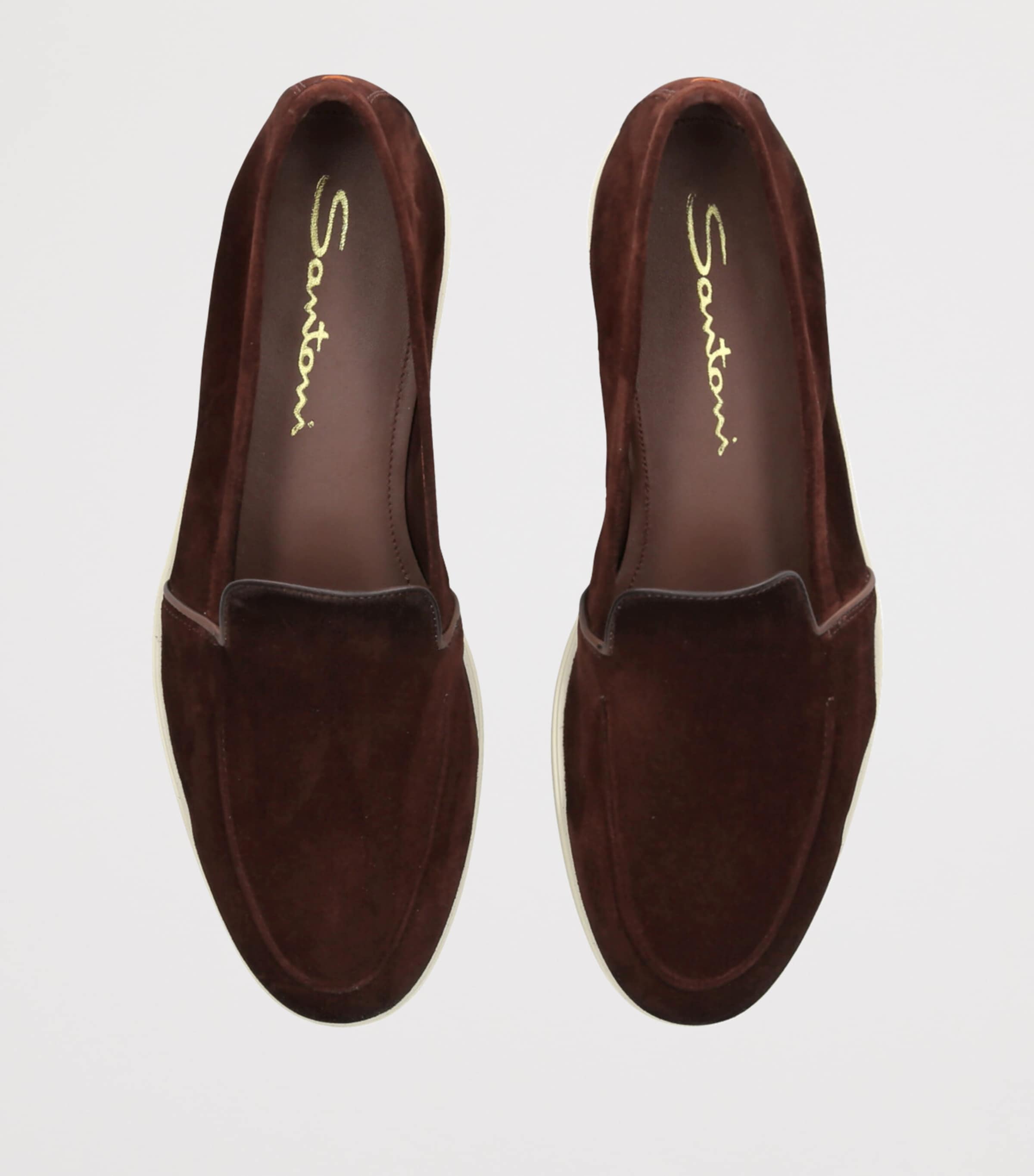Suede Malibu Loafers DARK BROWN Image 4