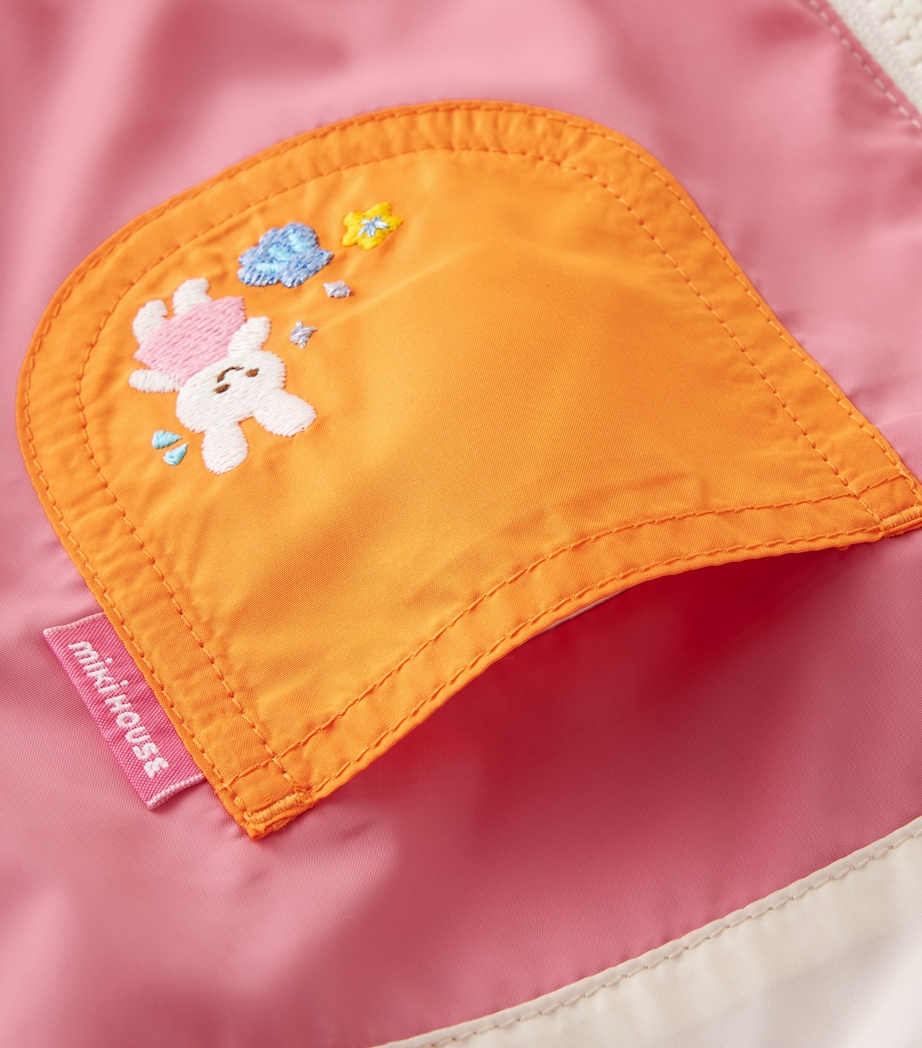 Miki House Reversible Usako Logo Windbreaker Coat (2-7 Years) Image 5