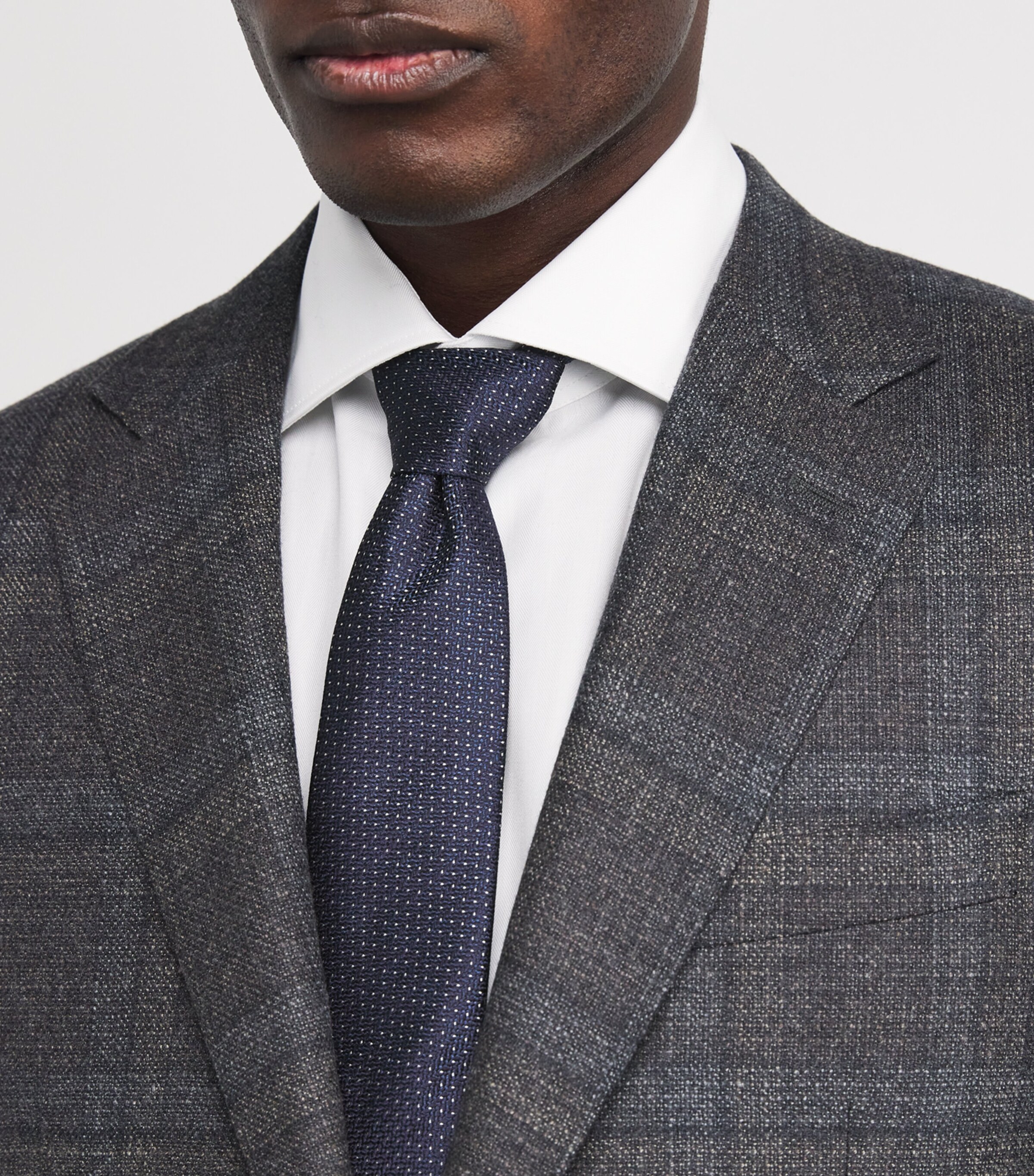 Canali Silk Jacquard Tie Image 3