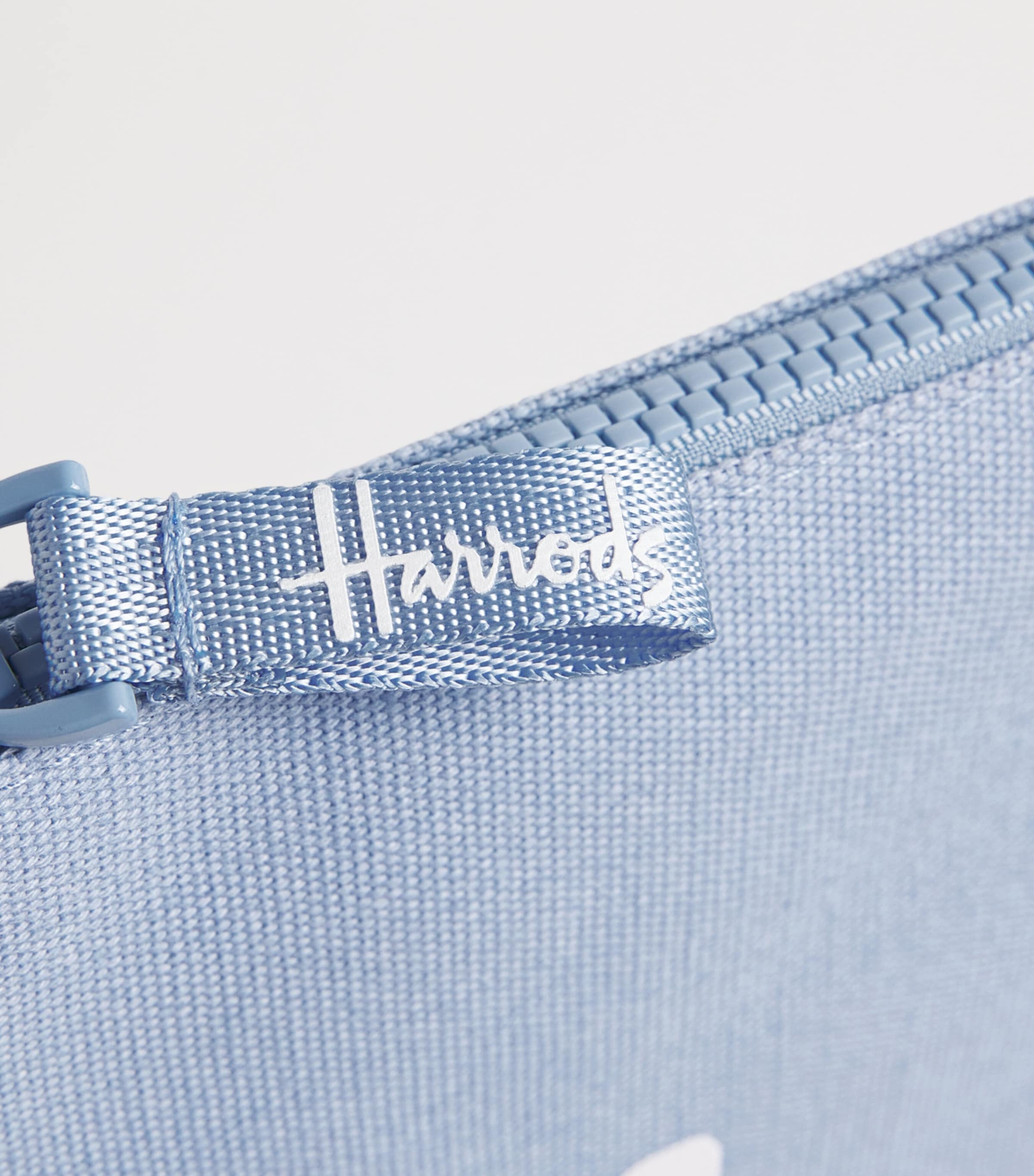 Large Cotton Logo Pouch BLUE Image 4