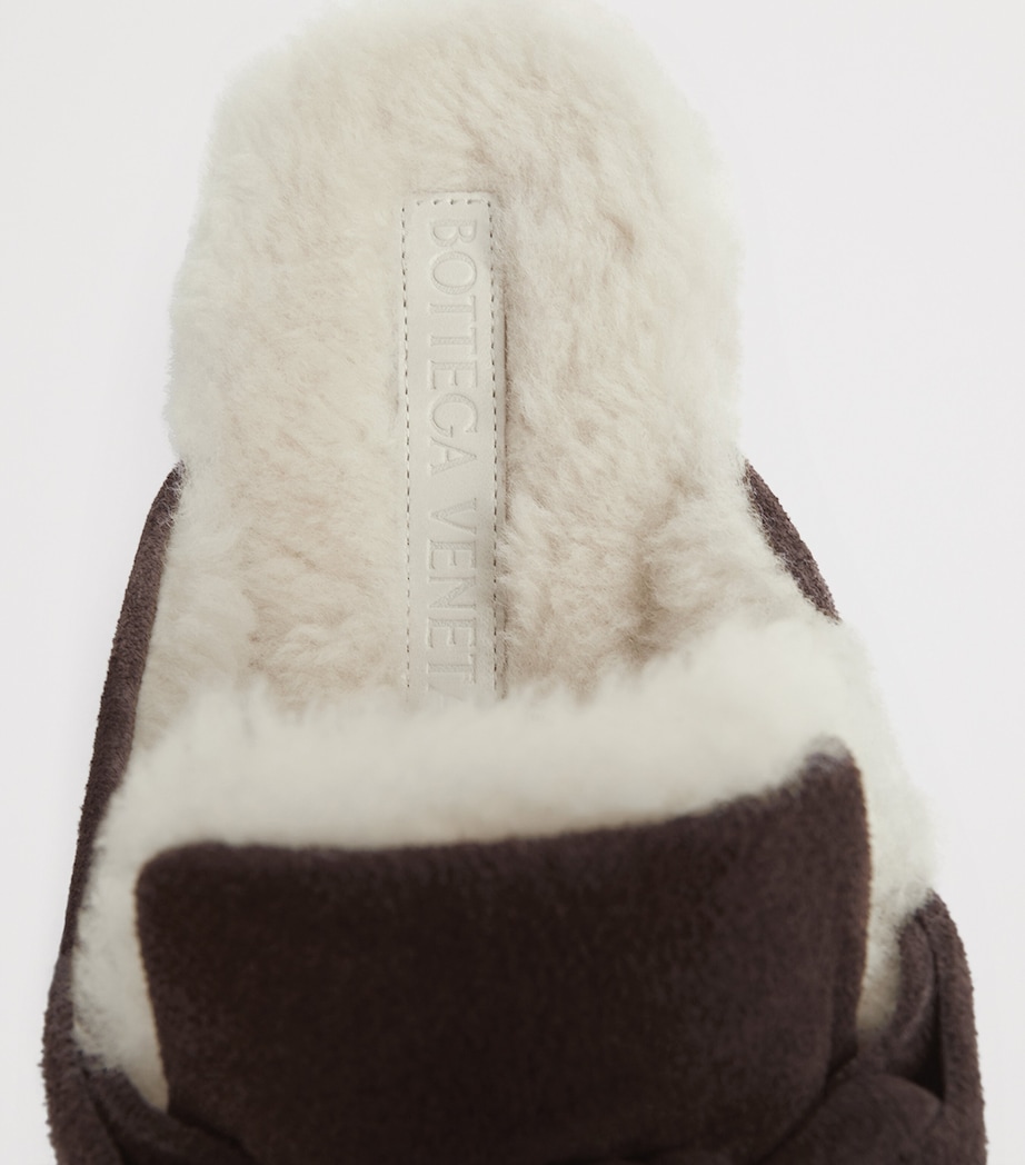 Suede-Shearling Astaire Mules 2186 Image 5