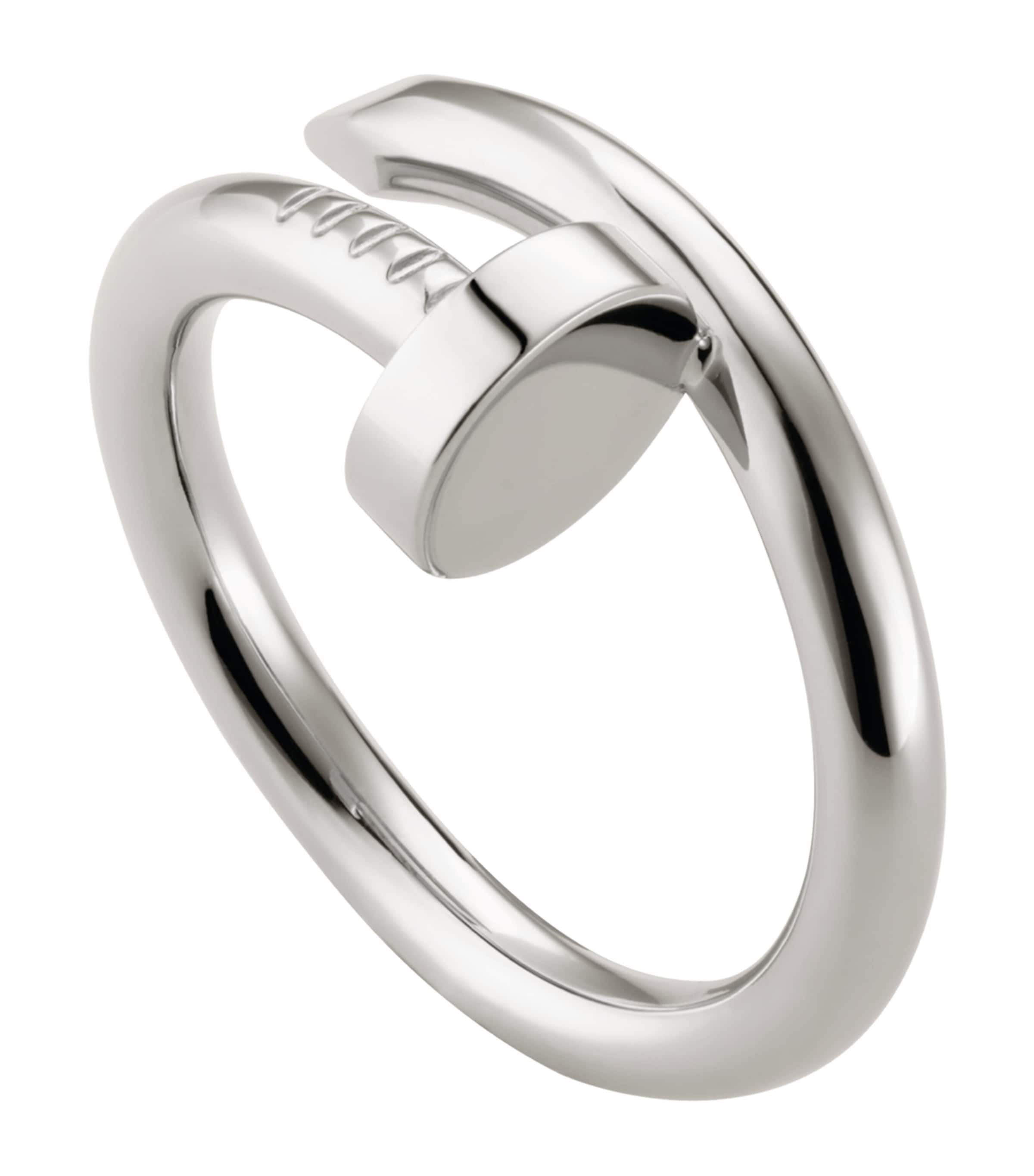 White Gold Juste un Clou Ring NO COLOUR Image 1
