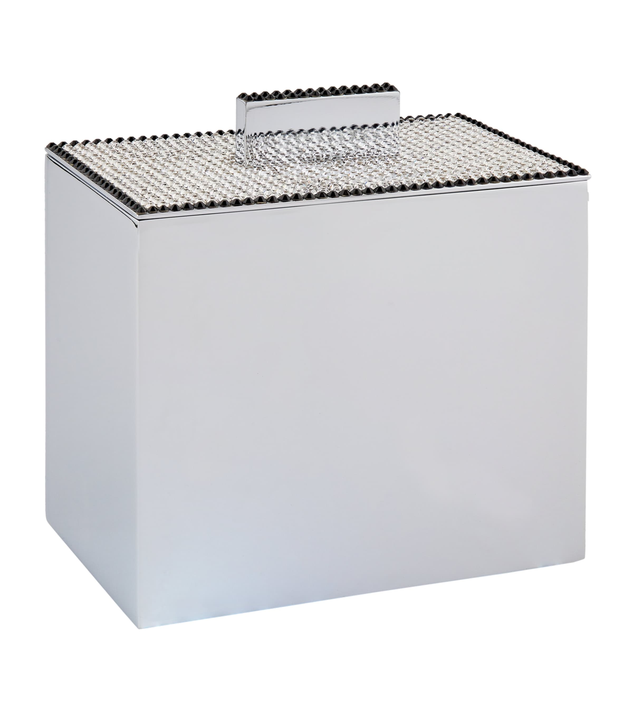 Sparkle Cotton Wool Jar SILVER Image 2