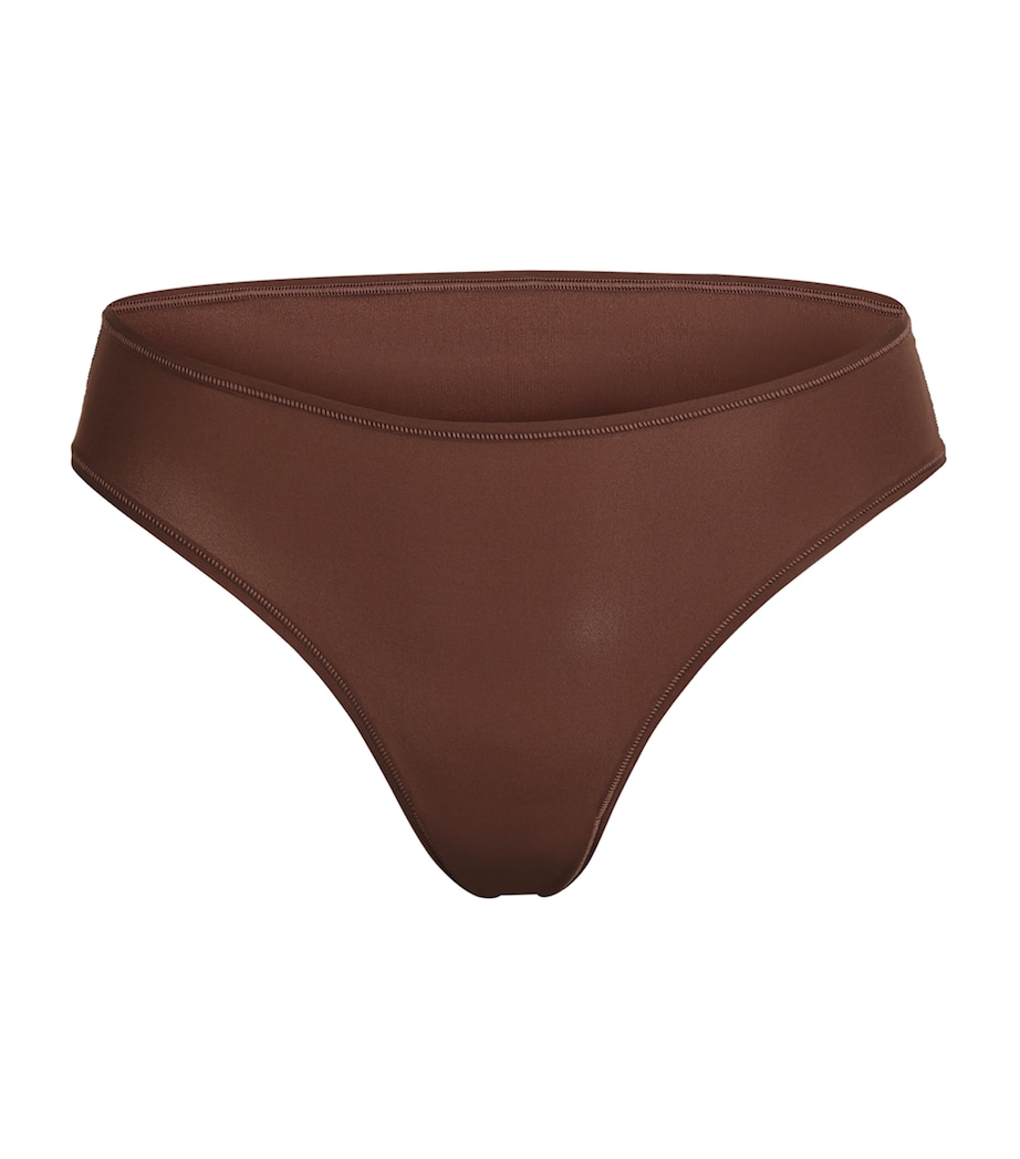 Skims Womens Fits Everybody Cheeky Briefs Cocoa Image 1