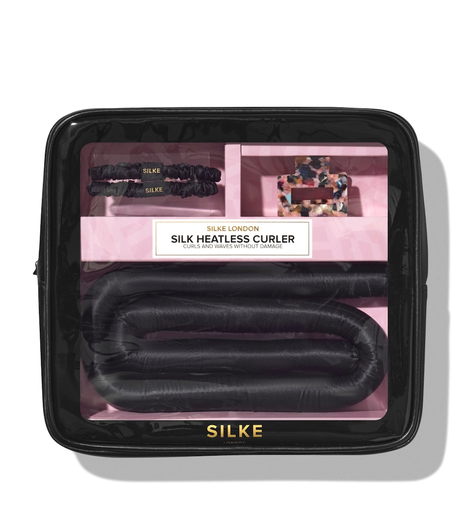 Mulberry Silk Heatless Curler BLACK Image 1