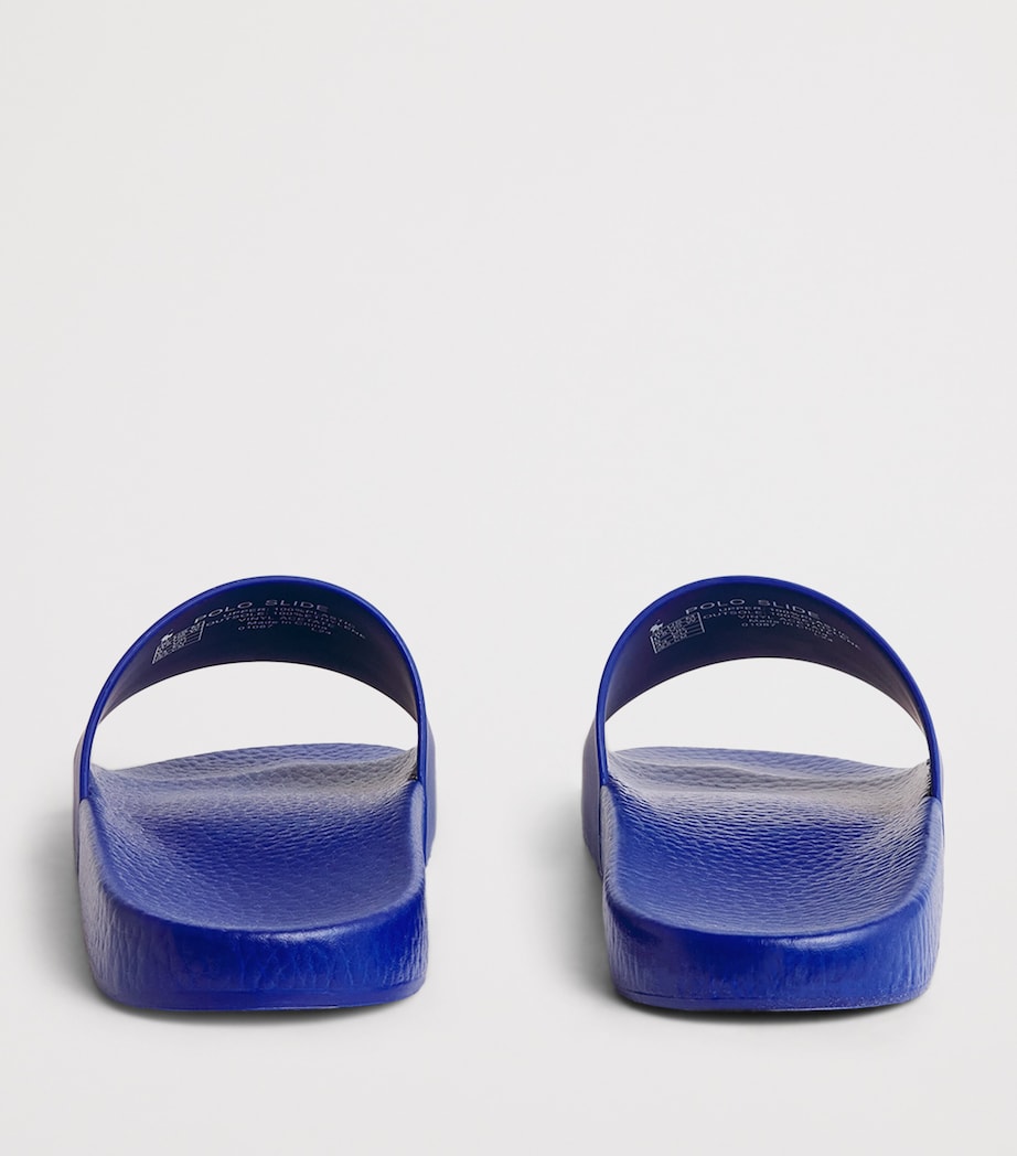 Polo Pony Slides BRIGHT PURPLE Image 4