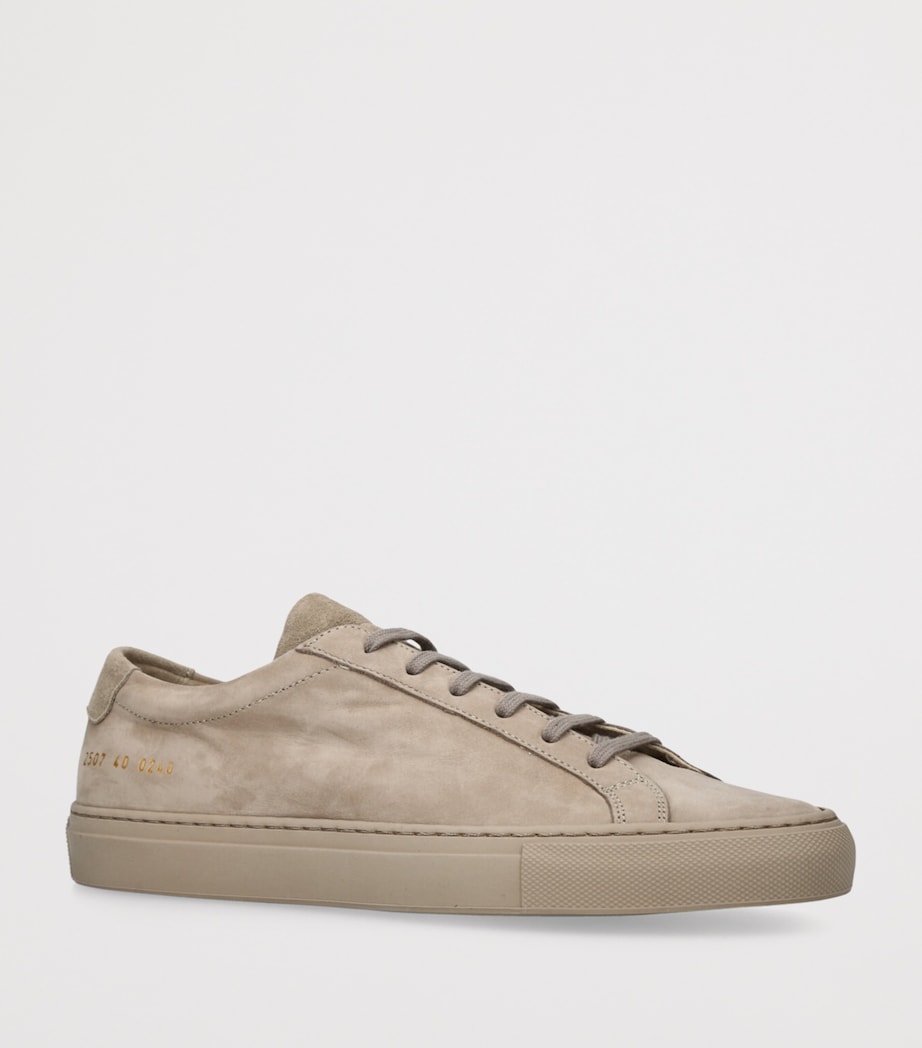 Suede Achilles 2.0 Sneakers BEIGE Image 3