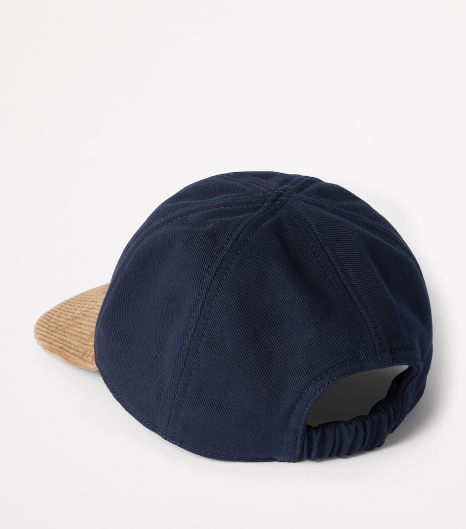 Denim Corduroy Baseball Cap F0008 Image 3