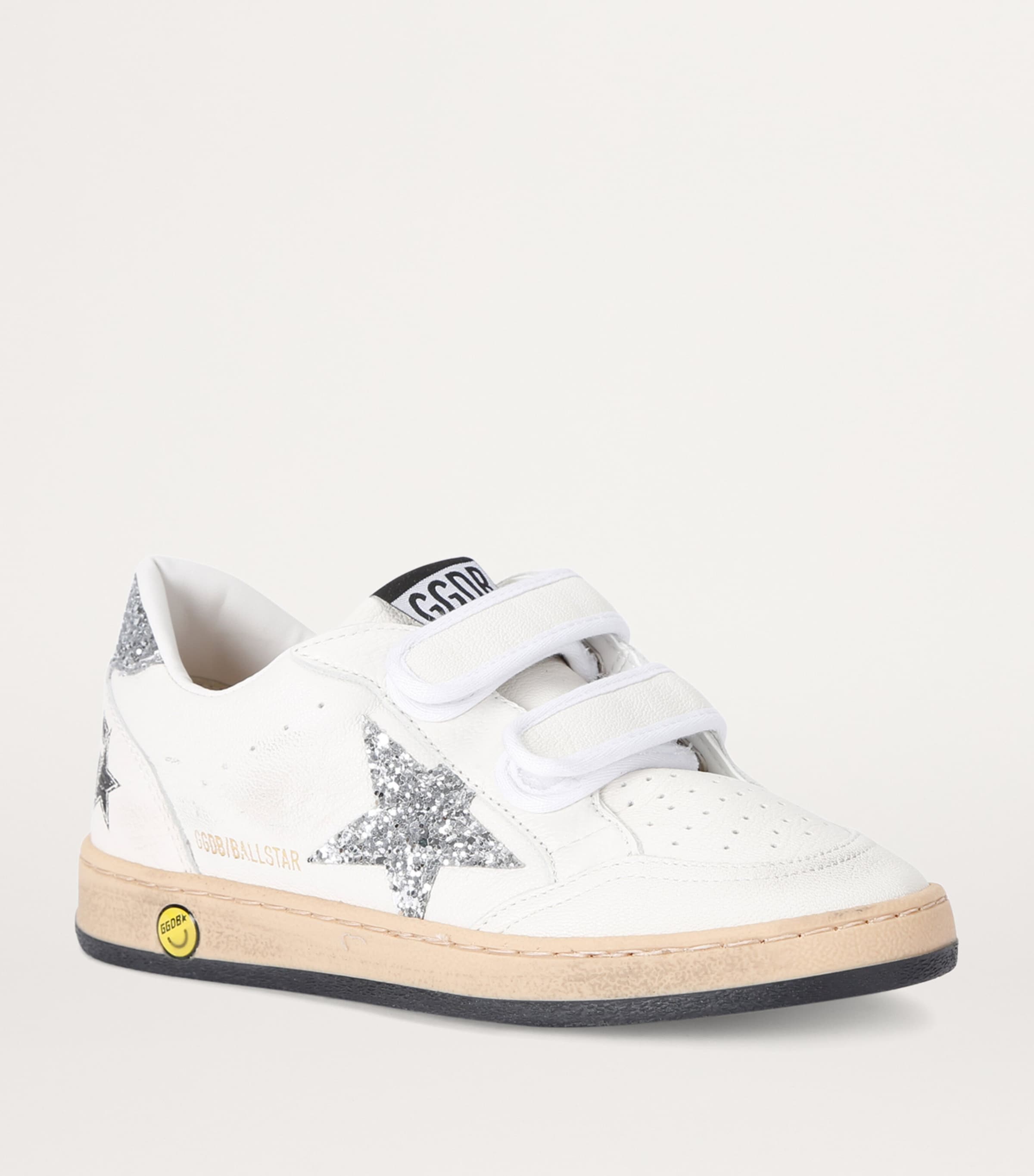 Leather Ball Star Low-Top Sneakers WHITE/OTH Image 3