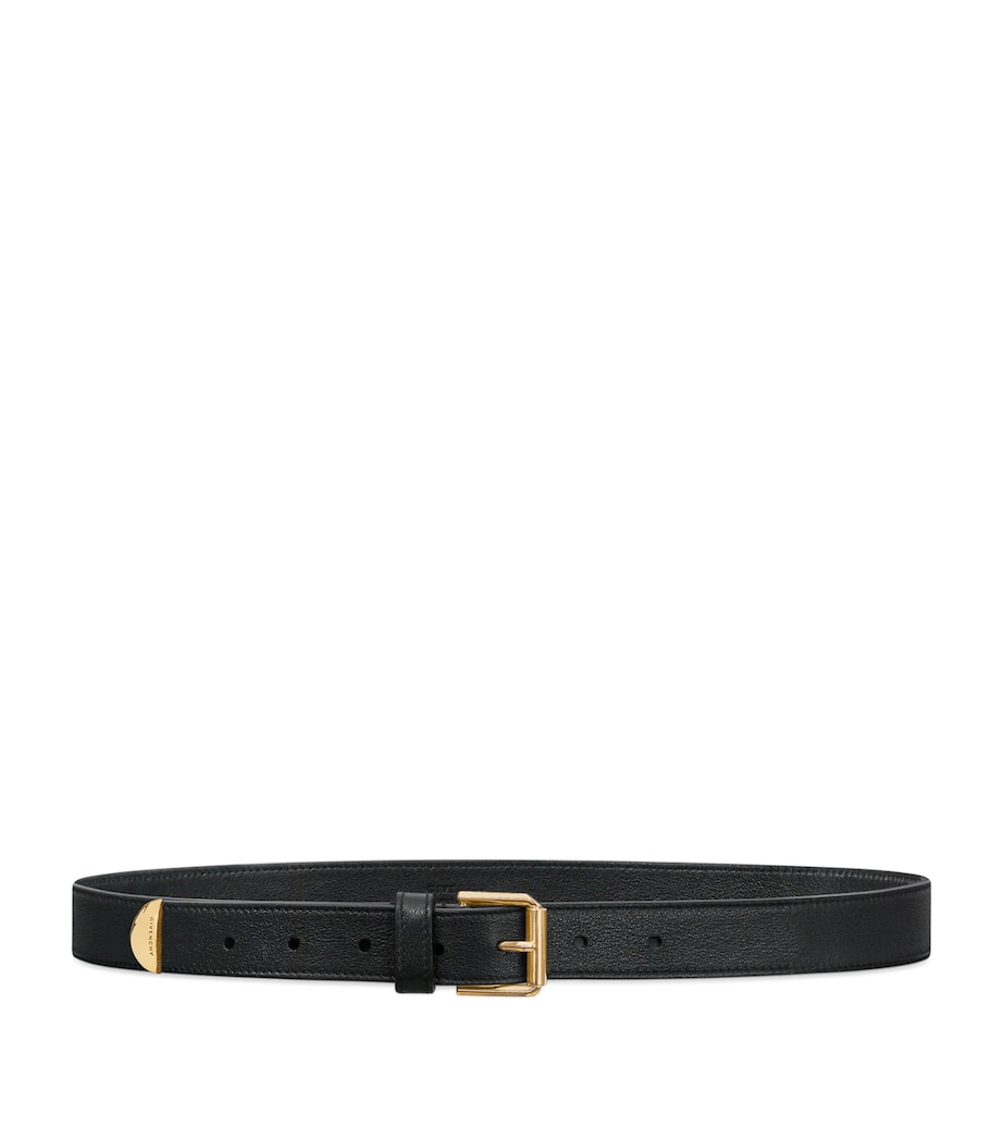 Leather Voyou Belt BLACK Image 1