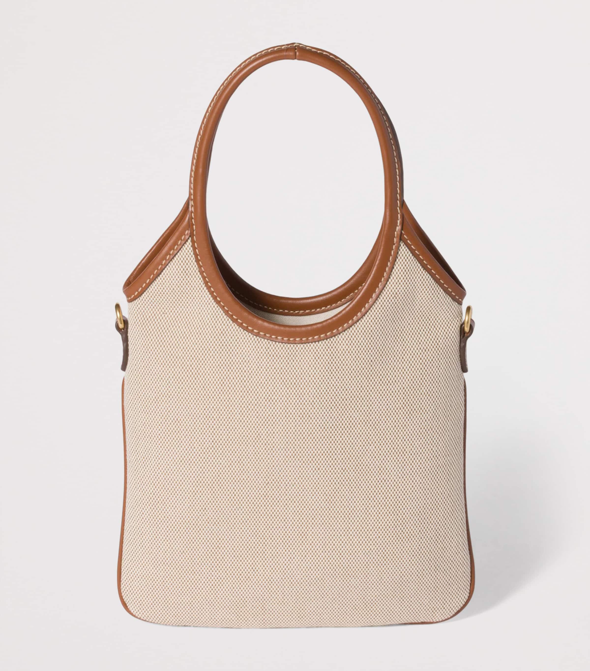 Miu Miu Neutral Canvas-Leather Ivy Tote Bag | Harrods UK Miu Miu Neutral Canvas-Leather Ivy Tote Bag | Harrods UK