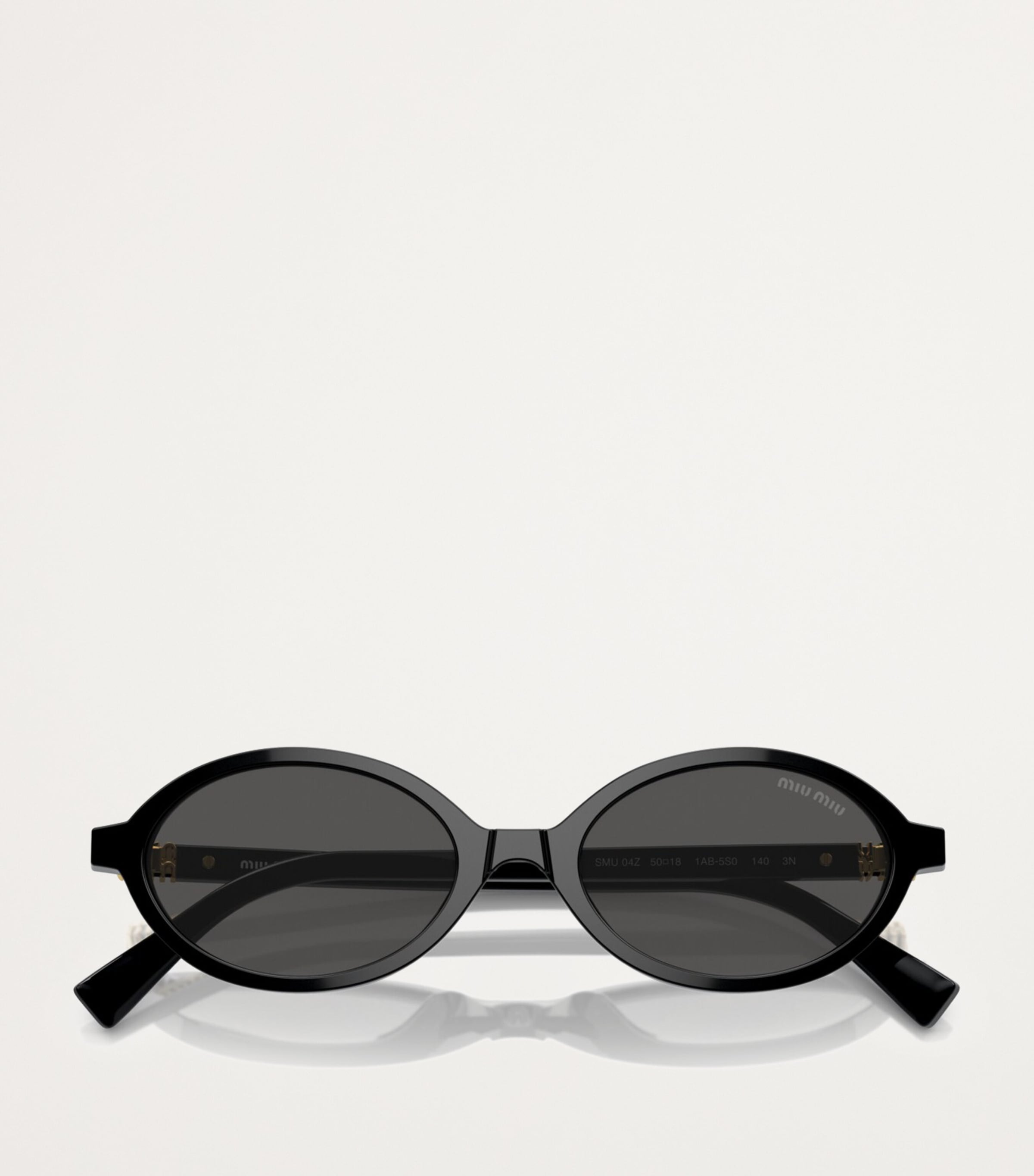 Acetate Oval Sunglasses 1AB5S0 Image 5