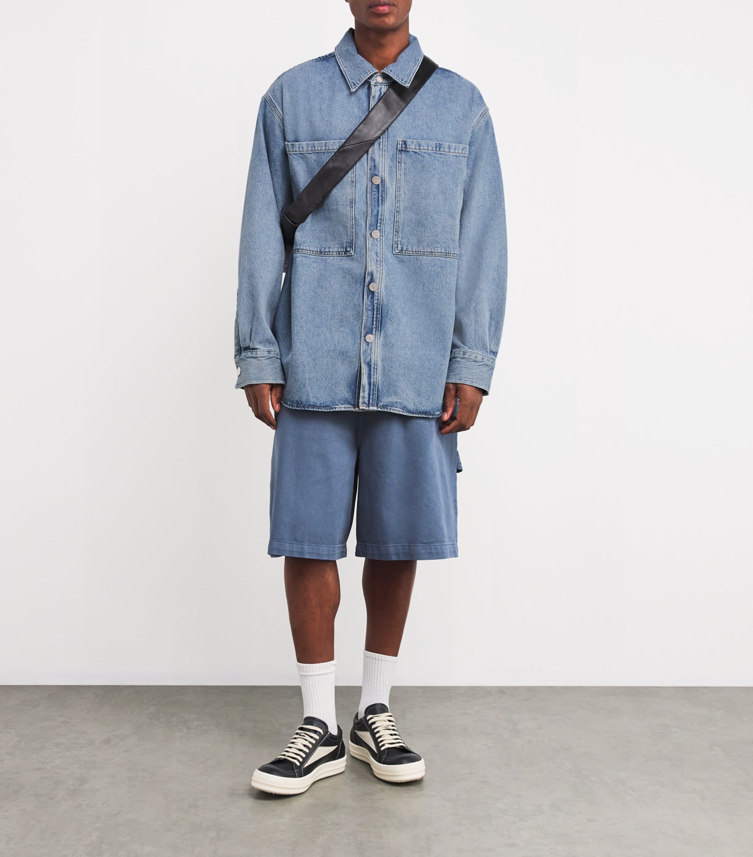 Oversized Atticus Denim Shirt CIRCIT Image 2
