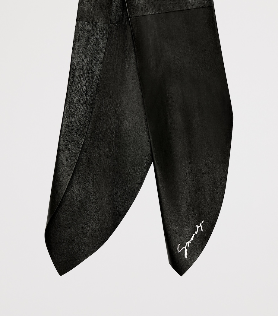 Givenchy Leather Logo Scarf Image 2