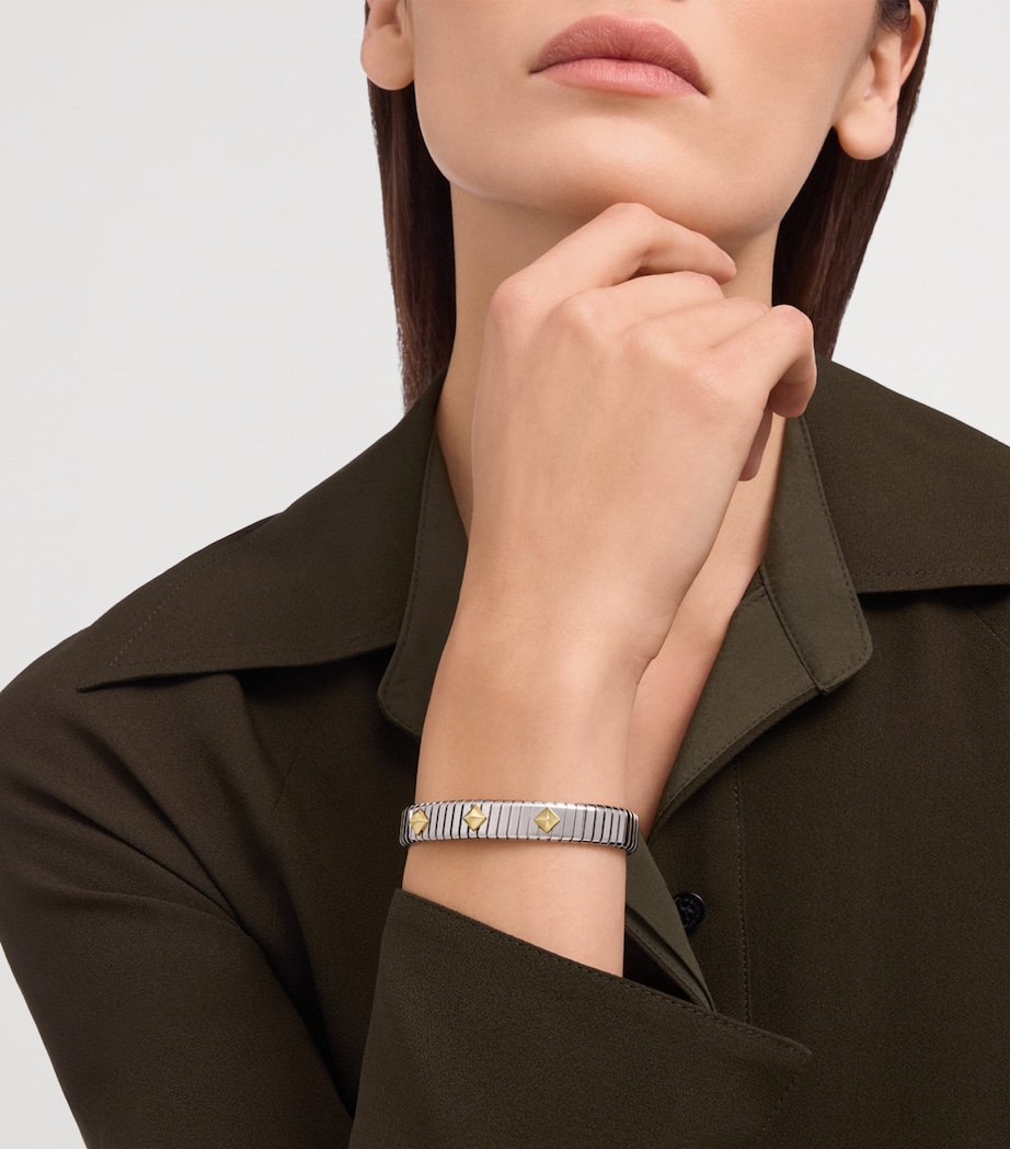 Bvlgari Yellow Gold and Stainless Steel Tubogas Bracelet Yellow Gold & Steel Image 2